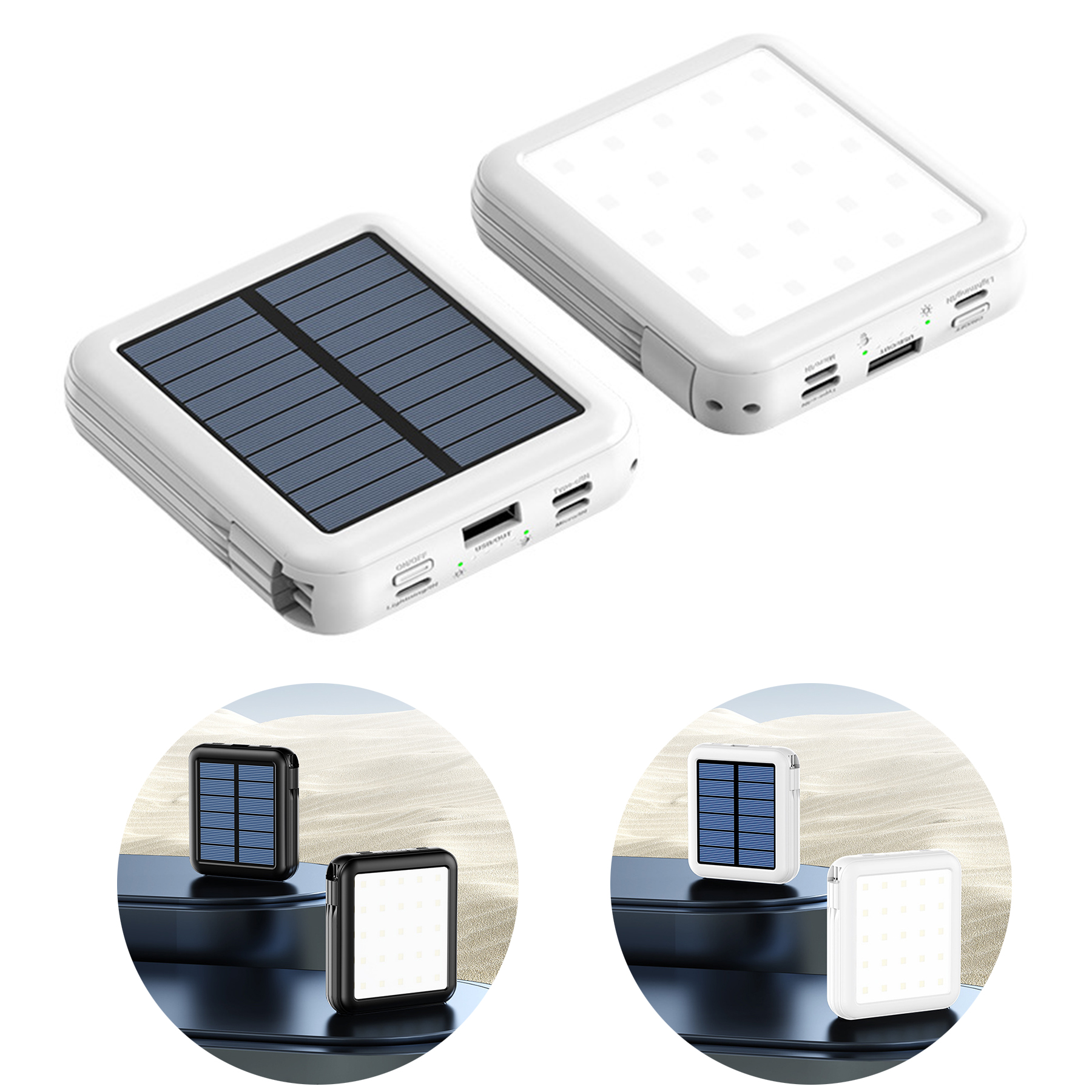 Small Solar charger power bank 2