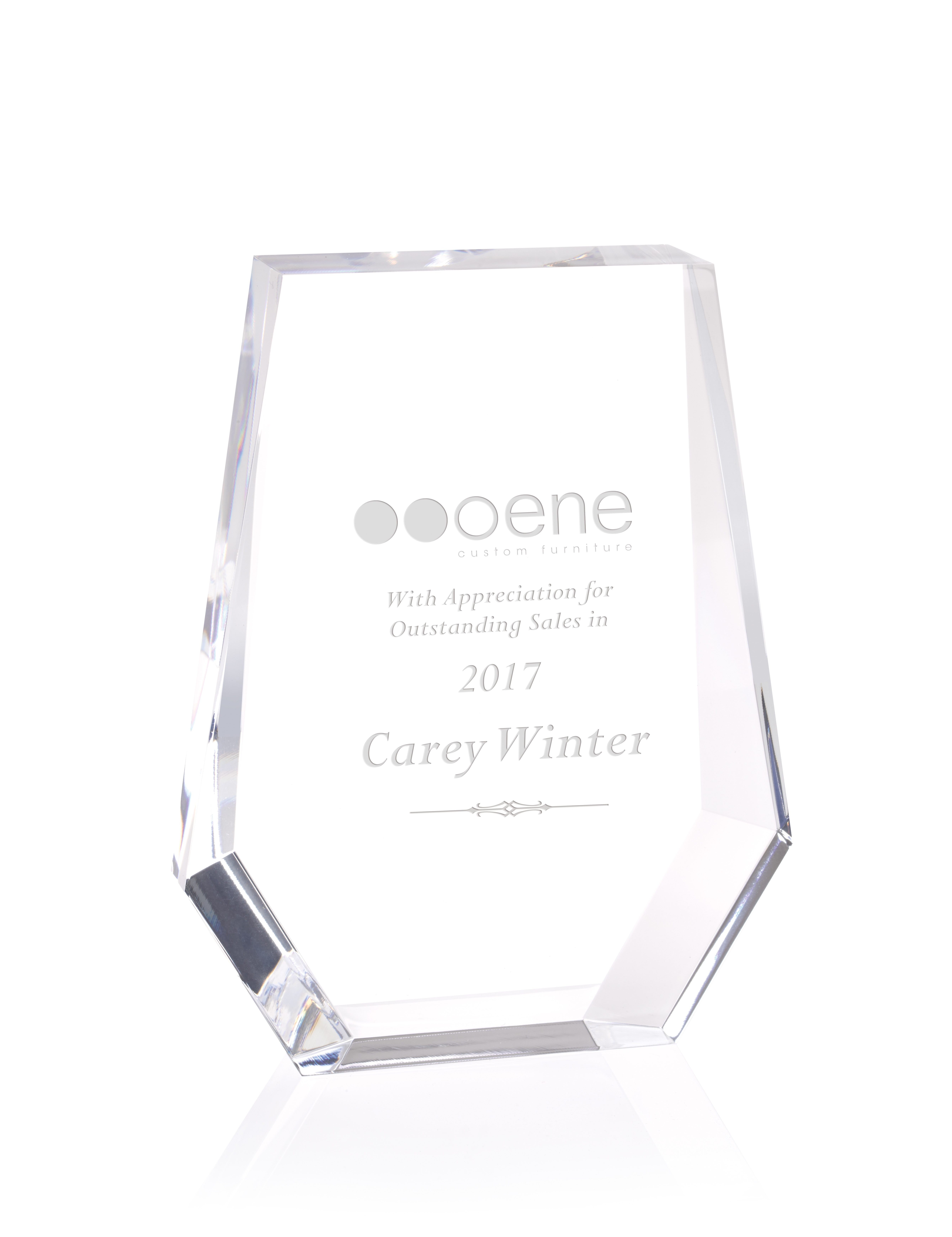 JAFFA® Acrylic Shield Award 1