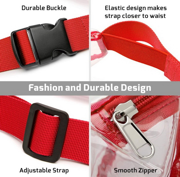 Clear Waist Fanny Hip Bags 7