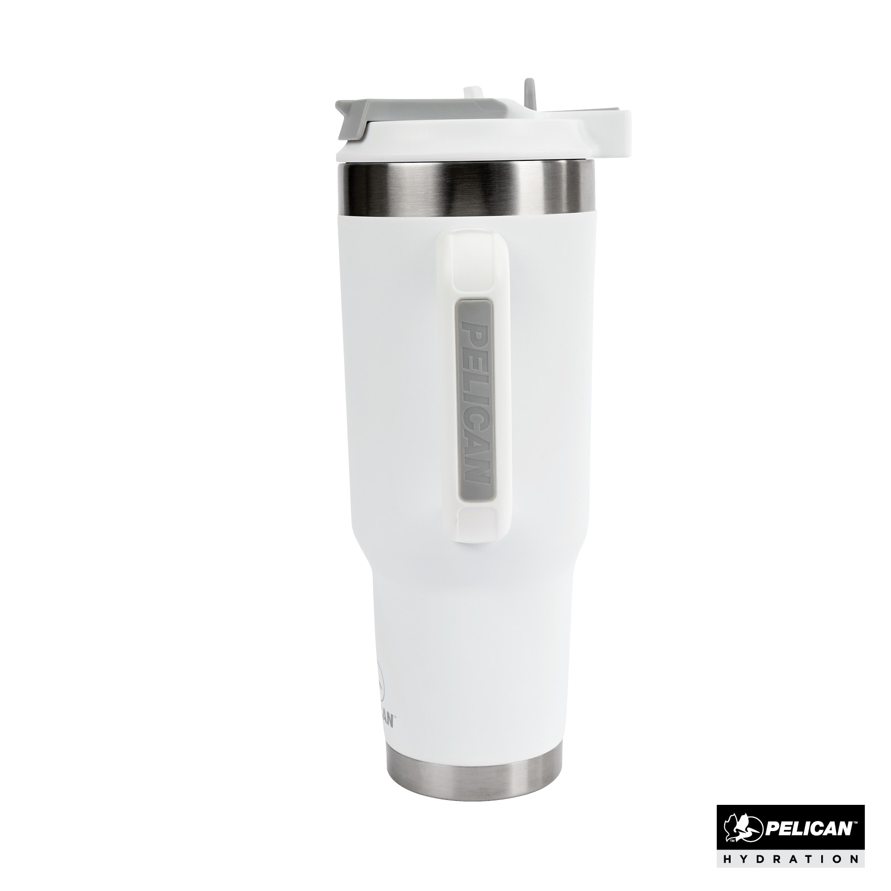 Pelican Porter™ Dual 40 oz. Dual Lid, Recycled Double Wall Stainless Steel Travel Tumbler 3