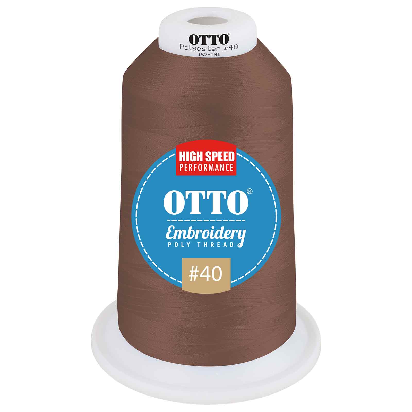 OTTO Embroidery Poly Thread #40 5,500 yd. King Cone 3