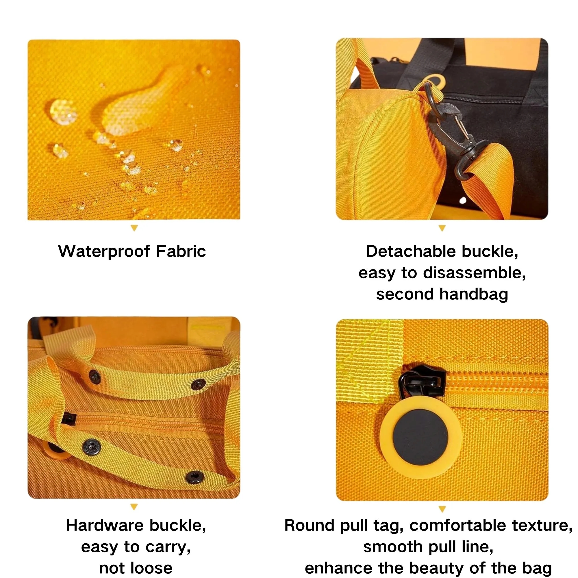 Lady Cylinder Waterproof Small Travel Bag 2