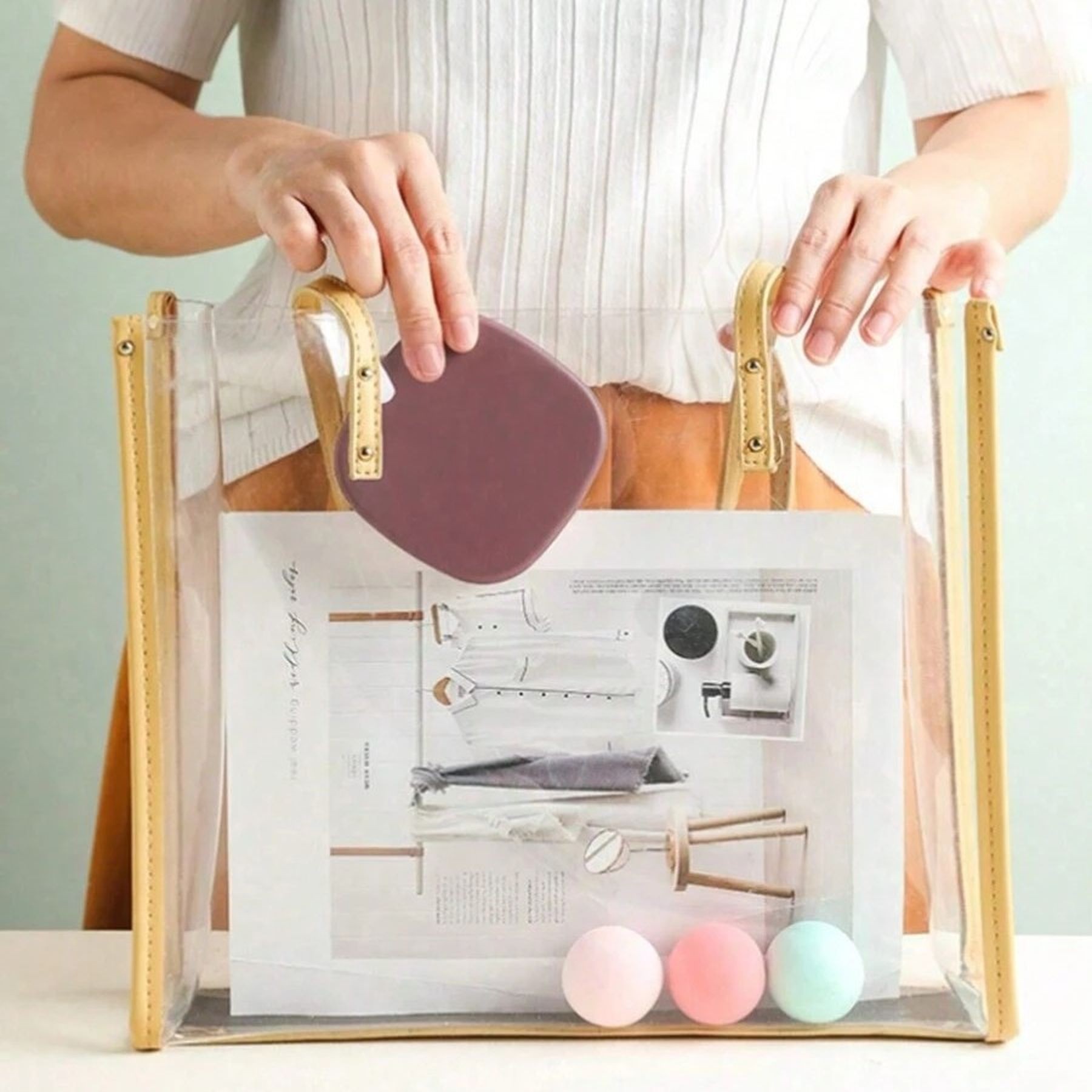 Mini Travel Jewelry Box Rings Earrings Organizer With Mirror 5