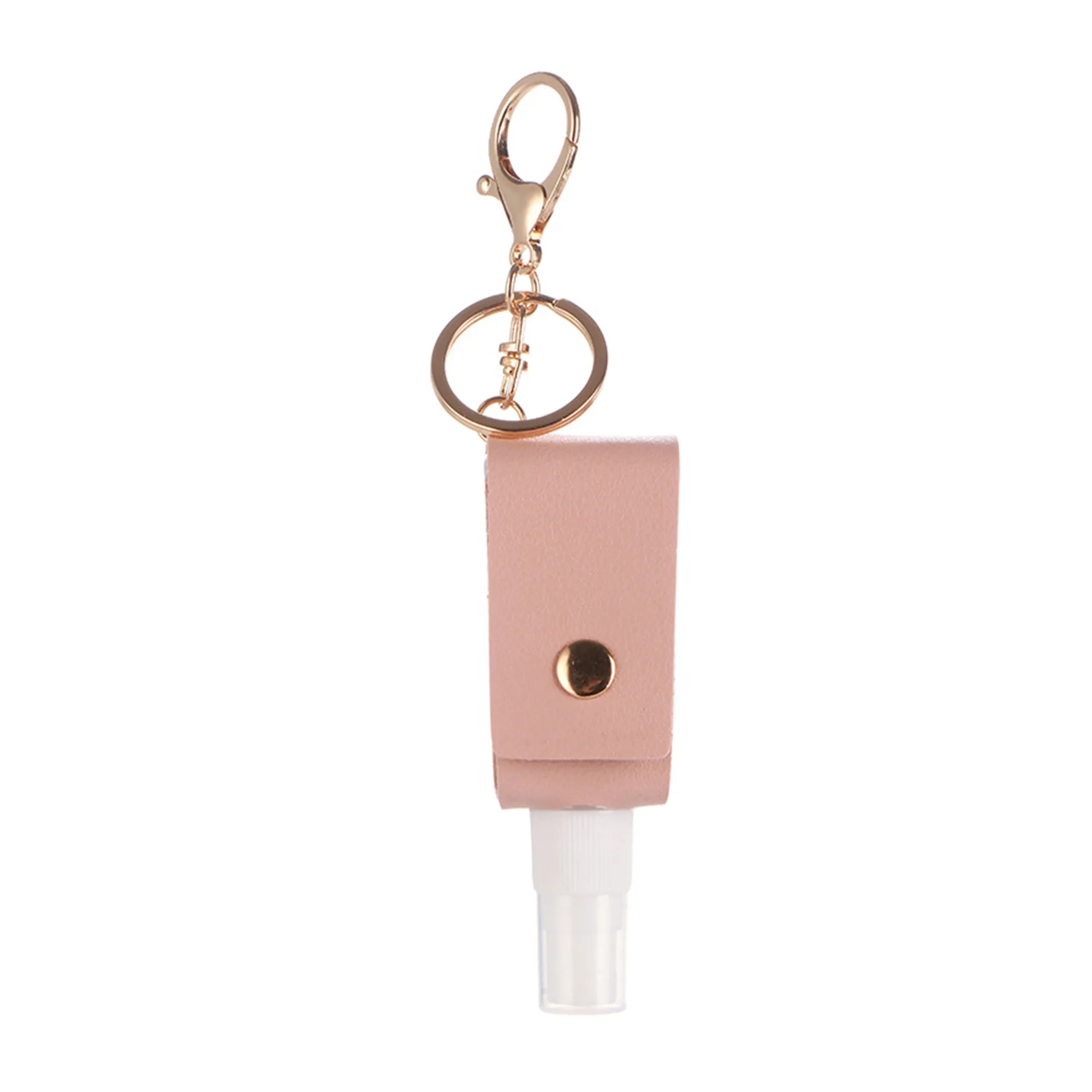 1 OZ Portable PU Hand Sanitizer Key Chain 10