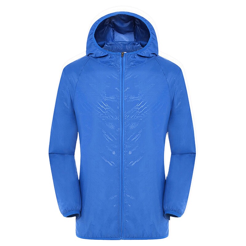Packable Lightweight Polyester UV Shield Jacket 7