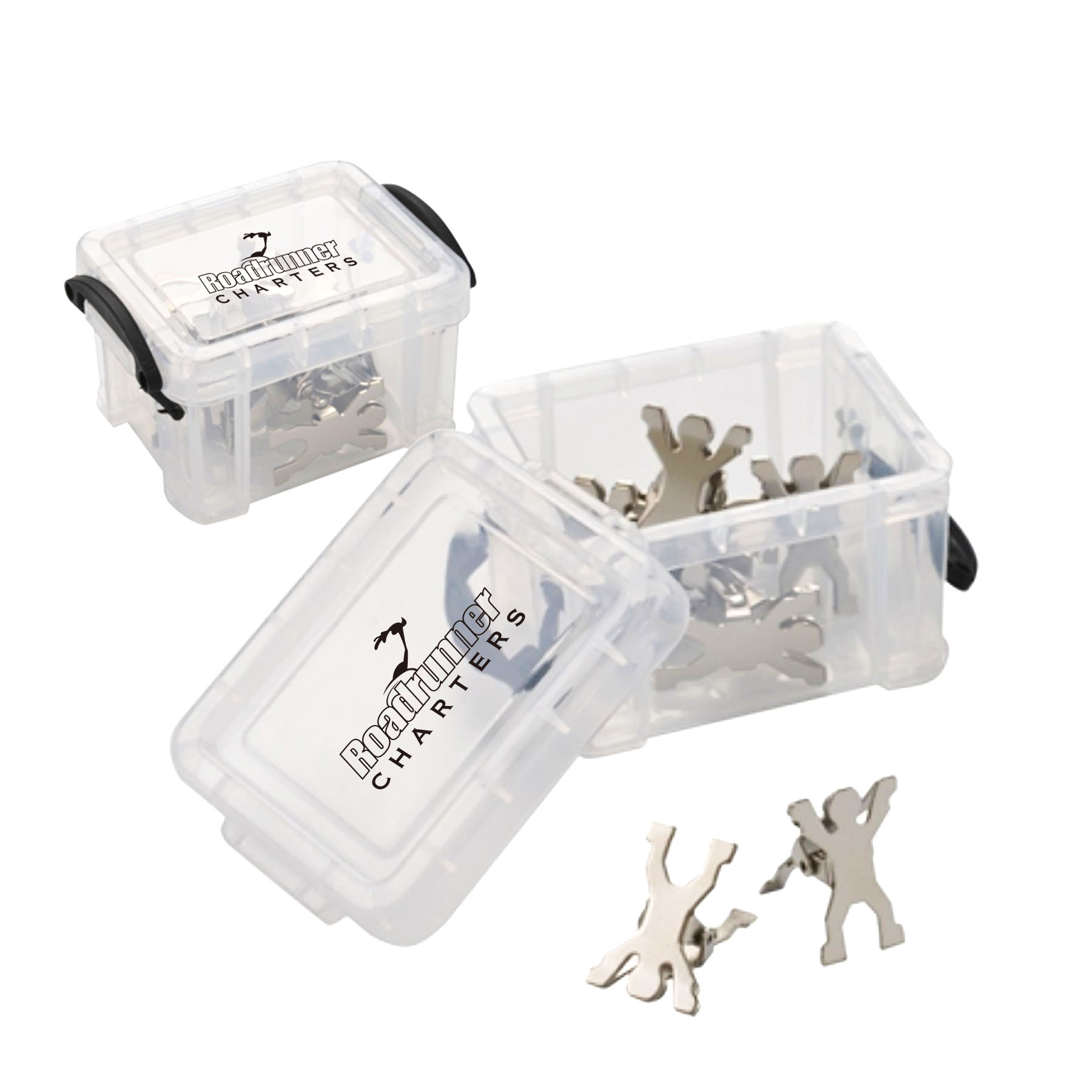 Mini Storage Box w/8 Man Shaped Paper Clip 3