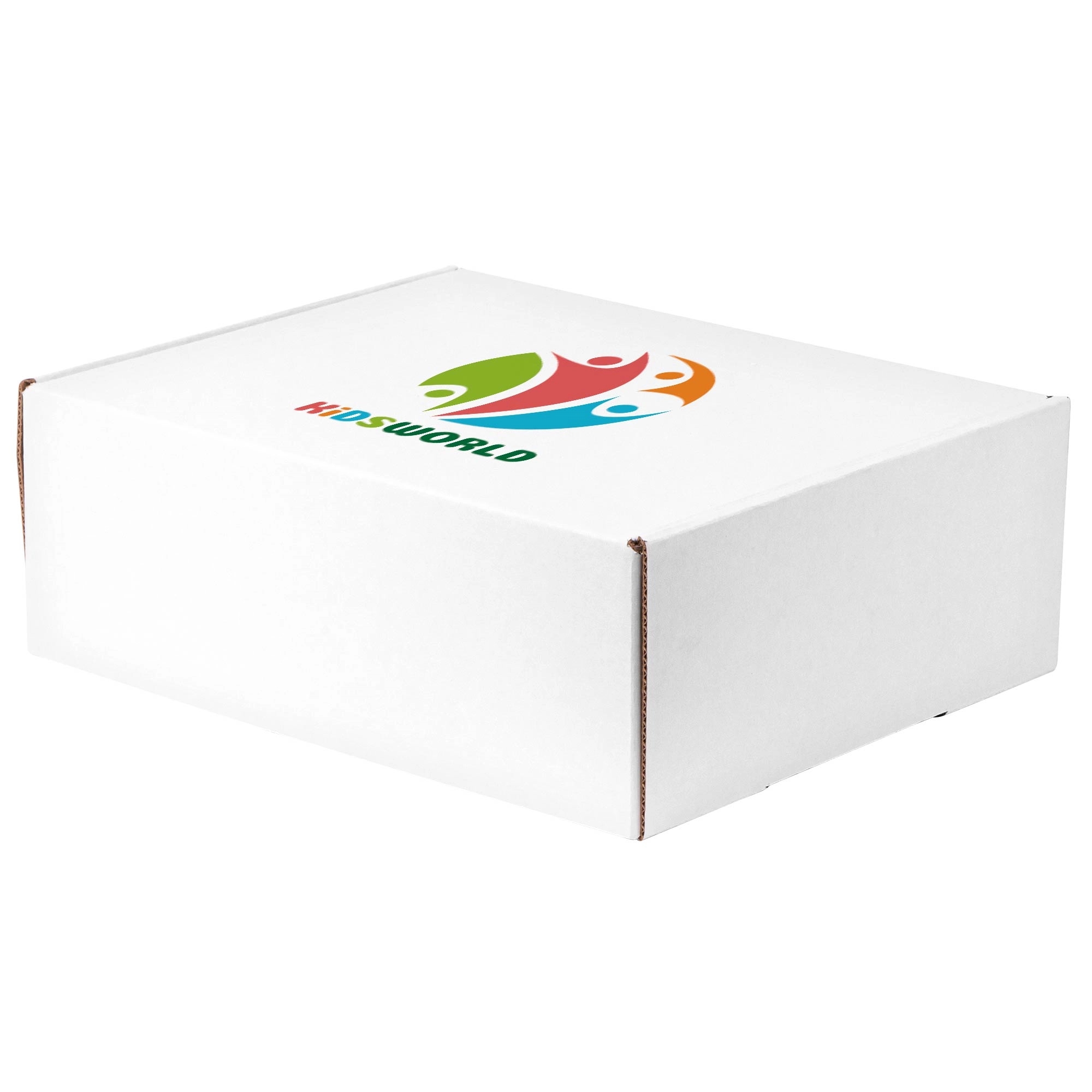 Full Color Printed Corrugated Box Large 11x9x4 4