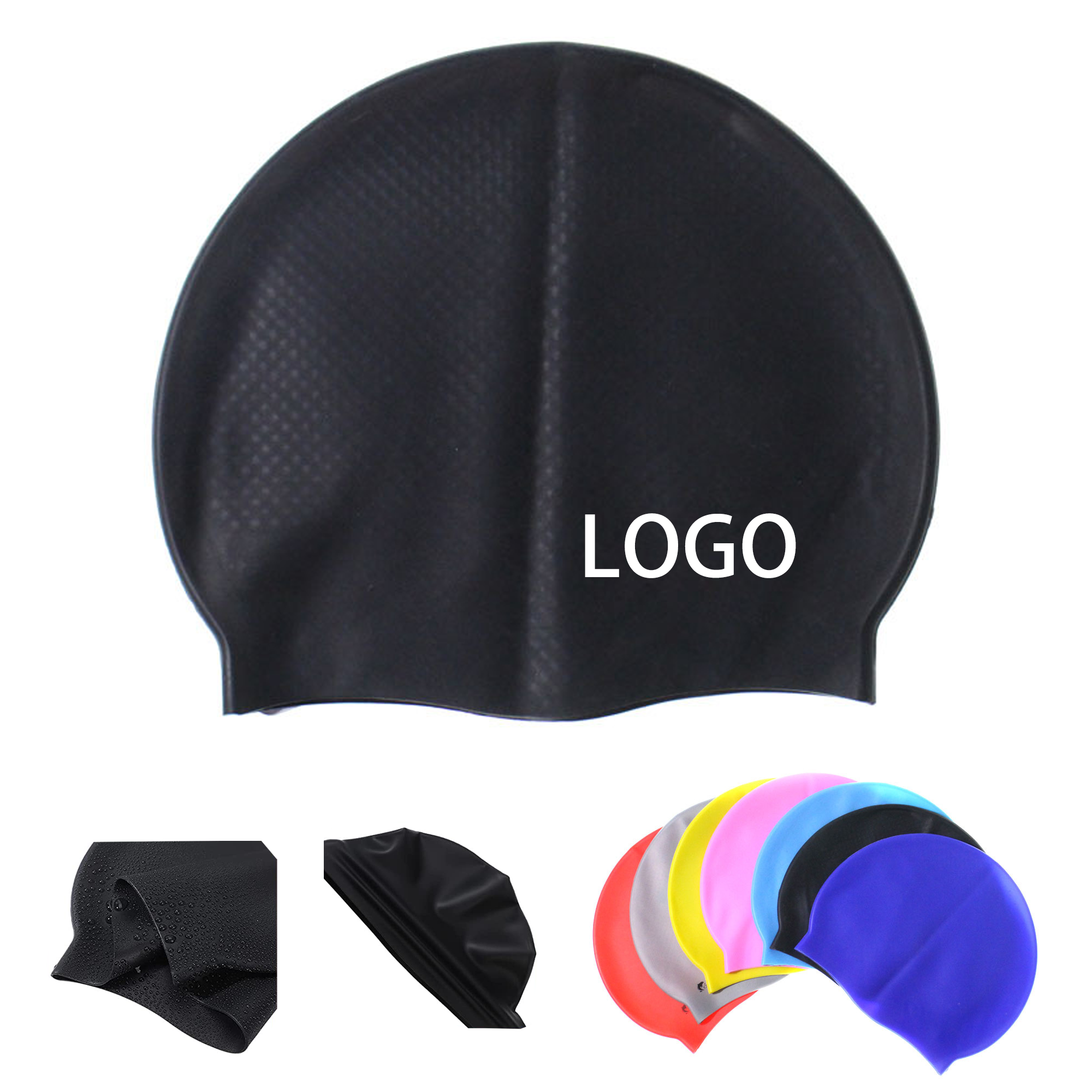 Silicone Swim Cap MOQ 100pcs 1