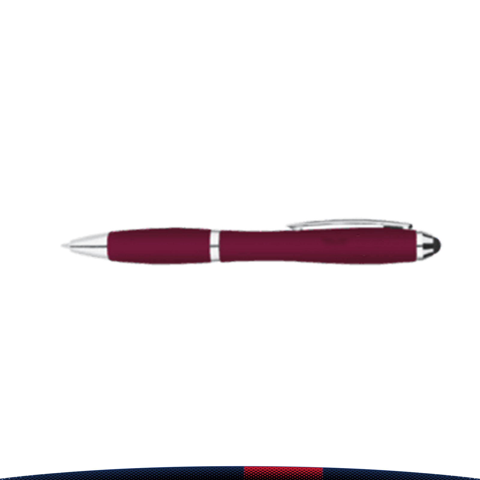 Auguste Metallic Curvaceous Ballpoint Stylus Pen 13