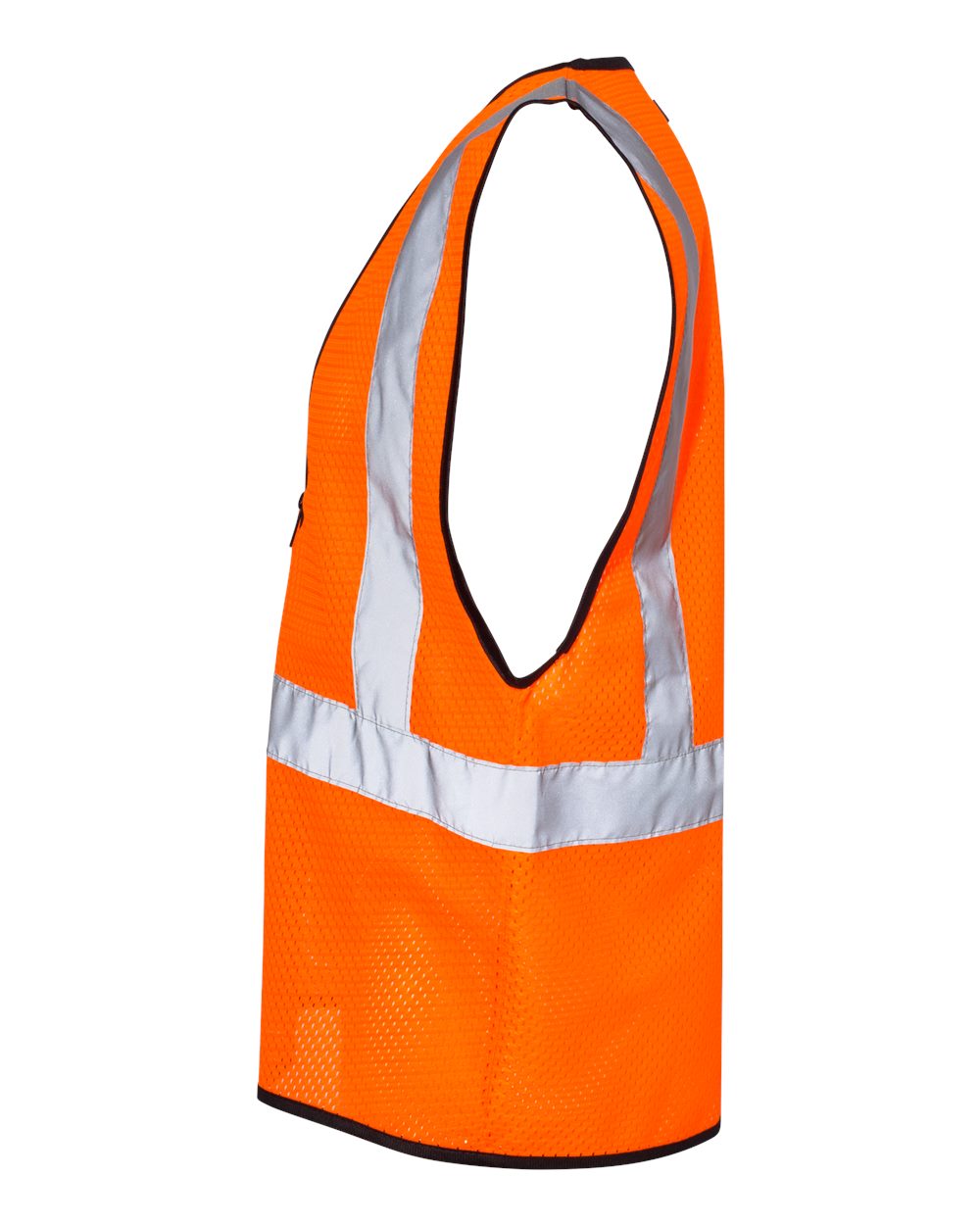 Unisex Zippered Mesh Economy Class 2 Vest - 1547-1548 5