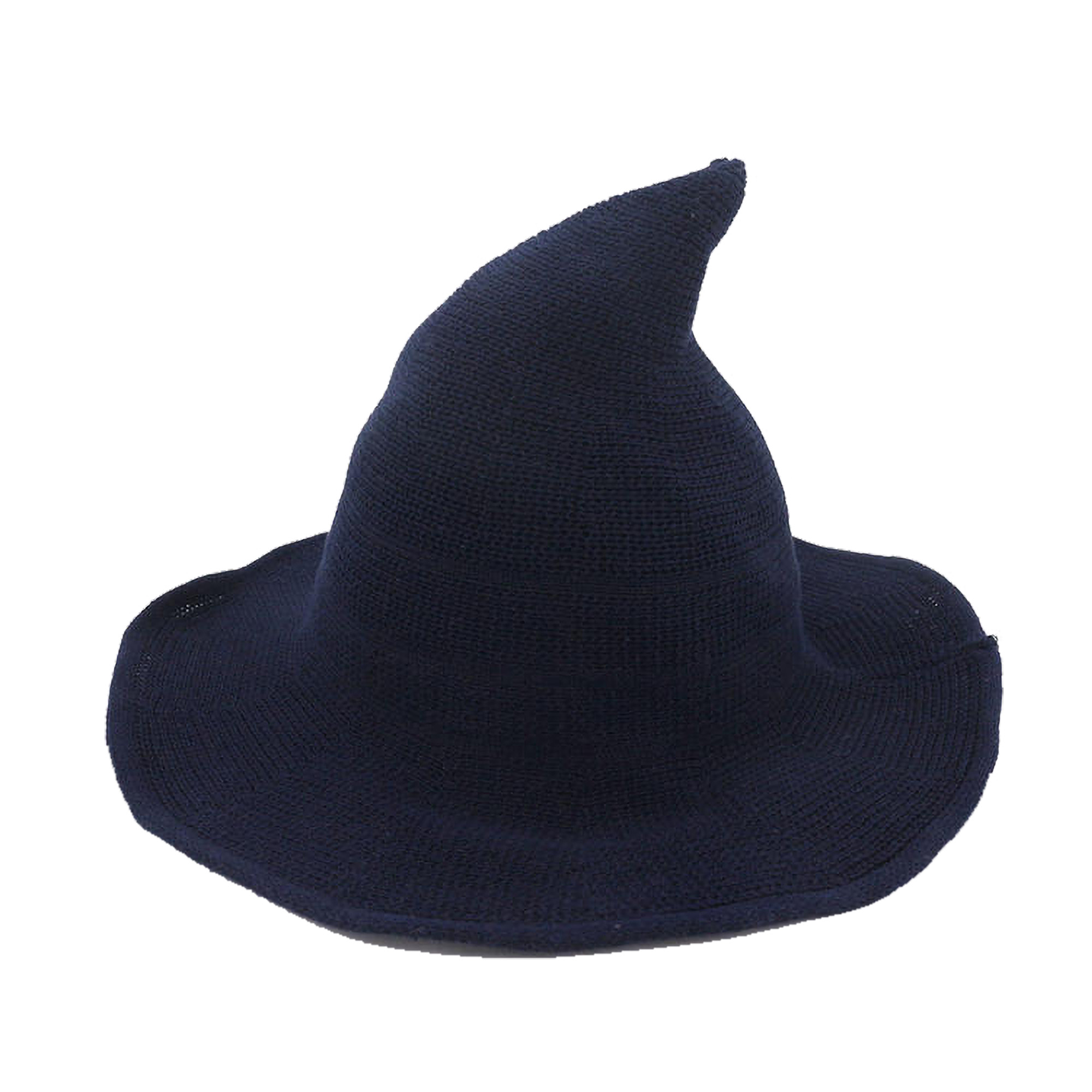 Foldable Witch Hat Versatile Style Halloween Wizerd Chic 1
