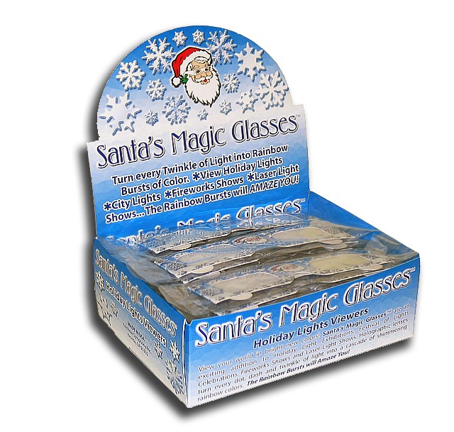 Santa's Magic Rainbow Glasses - Retail Displays 4