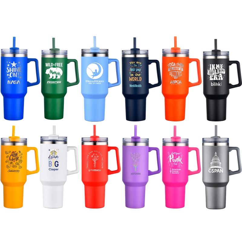 The 40 oz Royale Stainless Steel Travel Mug 7