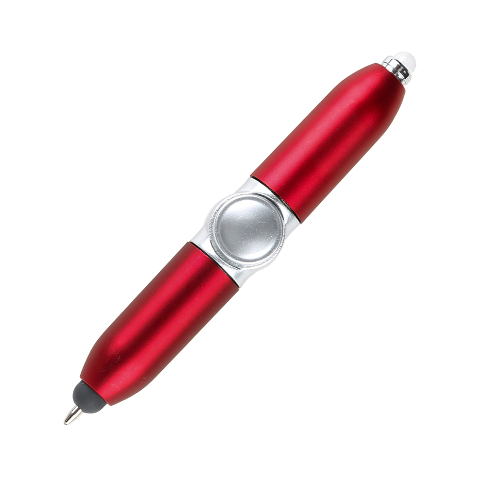 Dual-Function Spinner Pen with Stylus and Ballpoint Tip 3