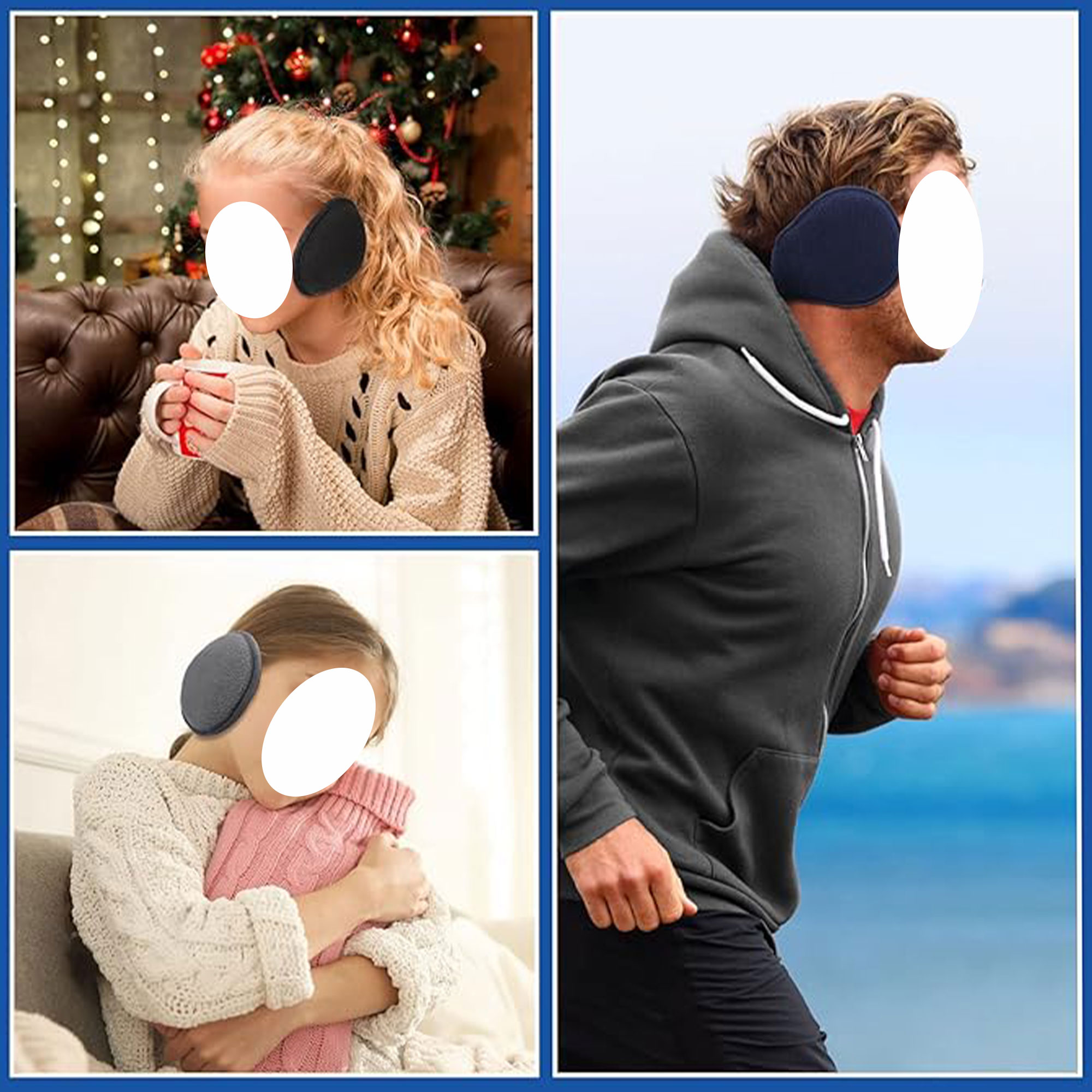 Winter Fold Fleece Ear Muffs 4