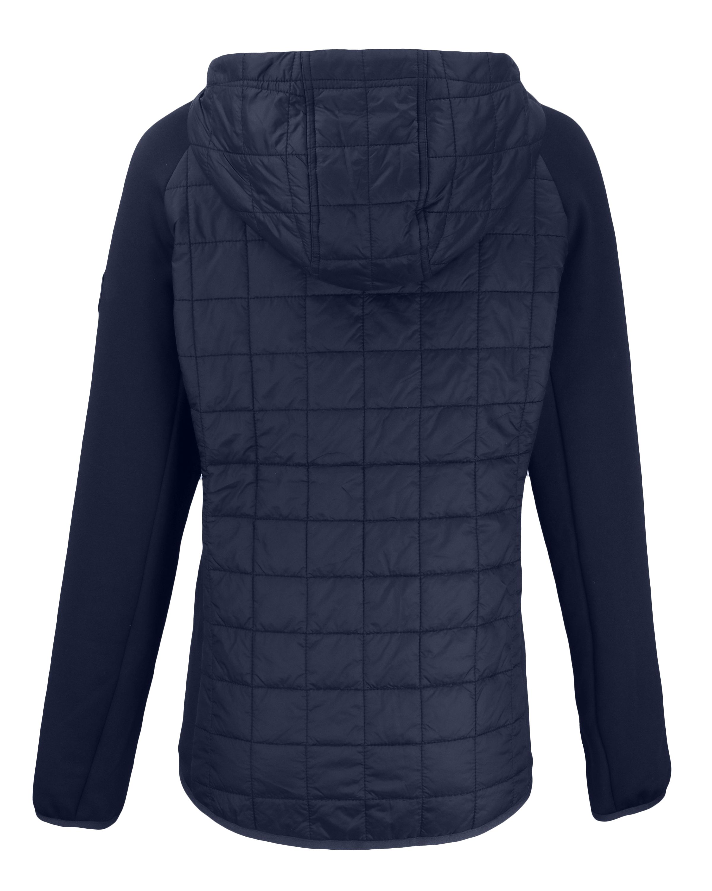 Cutter & Buck Rainier Recycled Insulated Hybrid Puffer Womens Full Zip Jacket 29