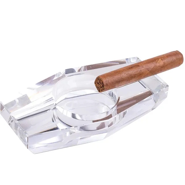 Hexagon Crystal Cigar Ashtray 6