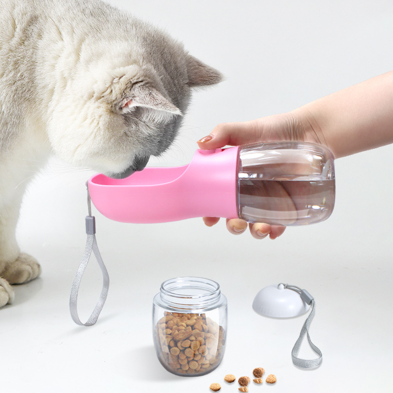 2-In-1 Pet Water And Food Bottle 3