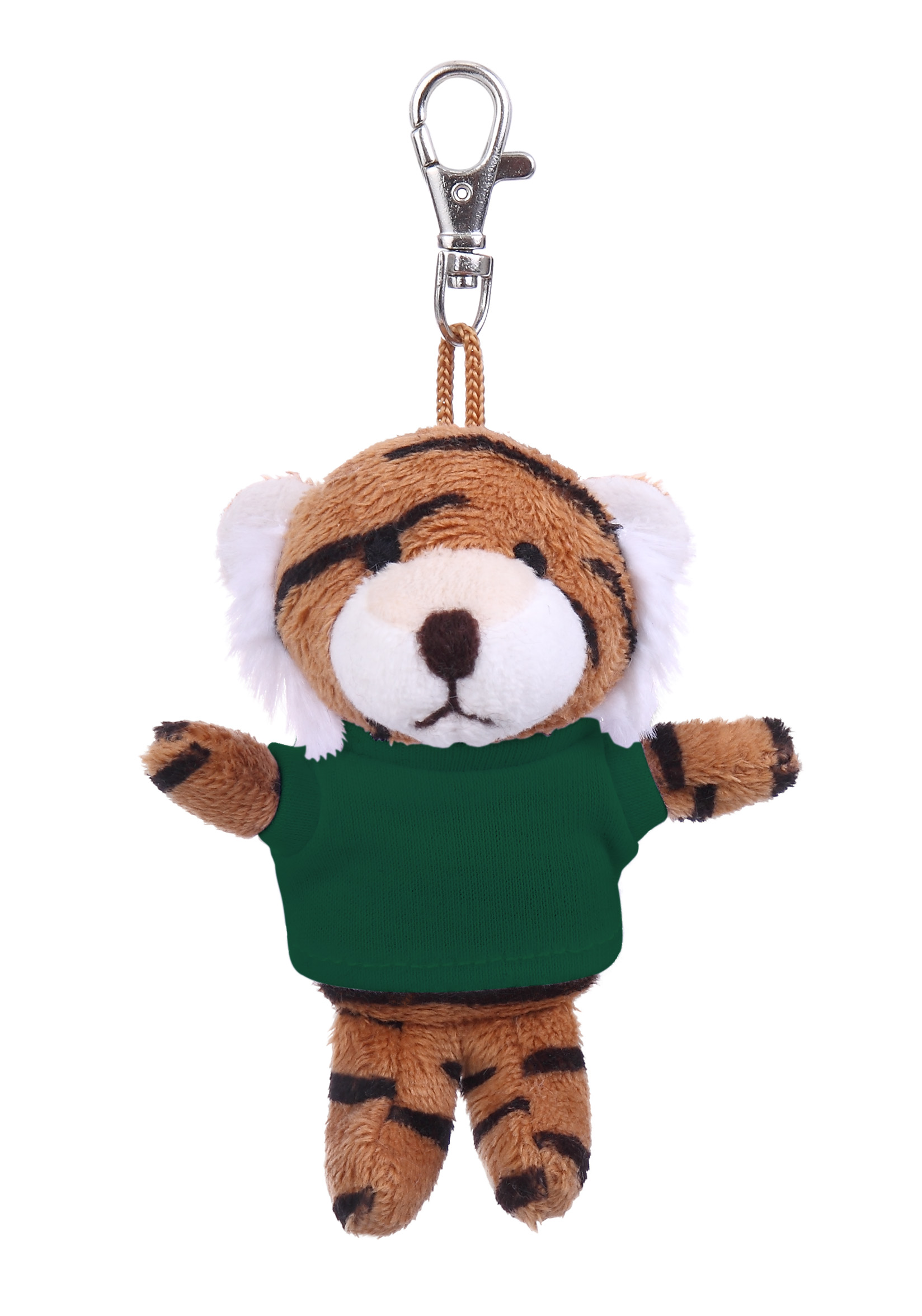 Soft Plush Tiger Keychain with Tee 19