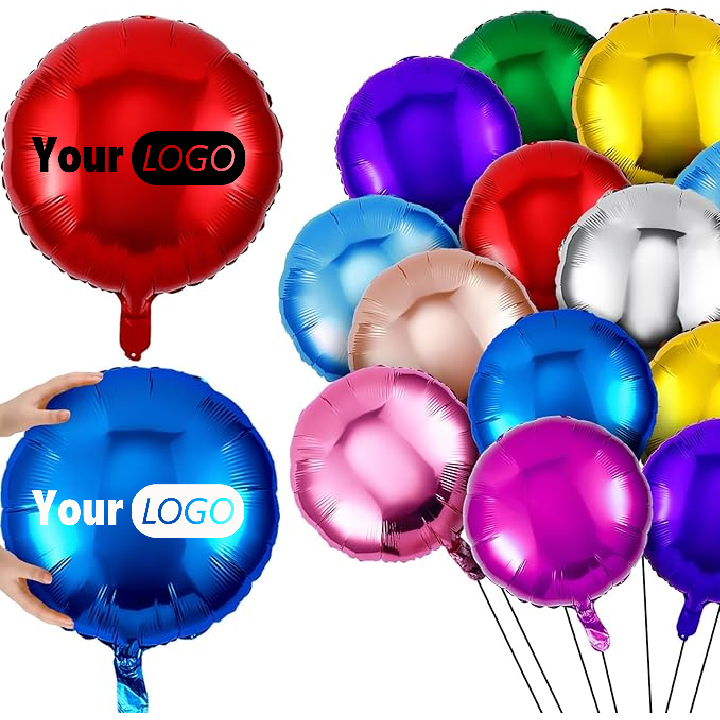18 Inch Round Shape Foil Mylar Balloon 2