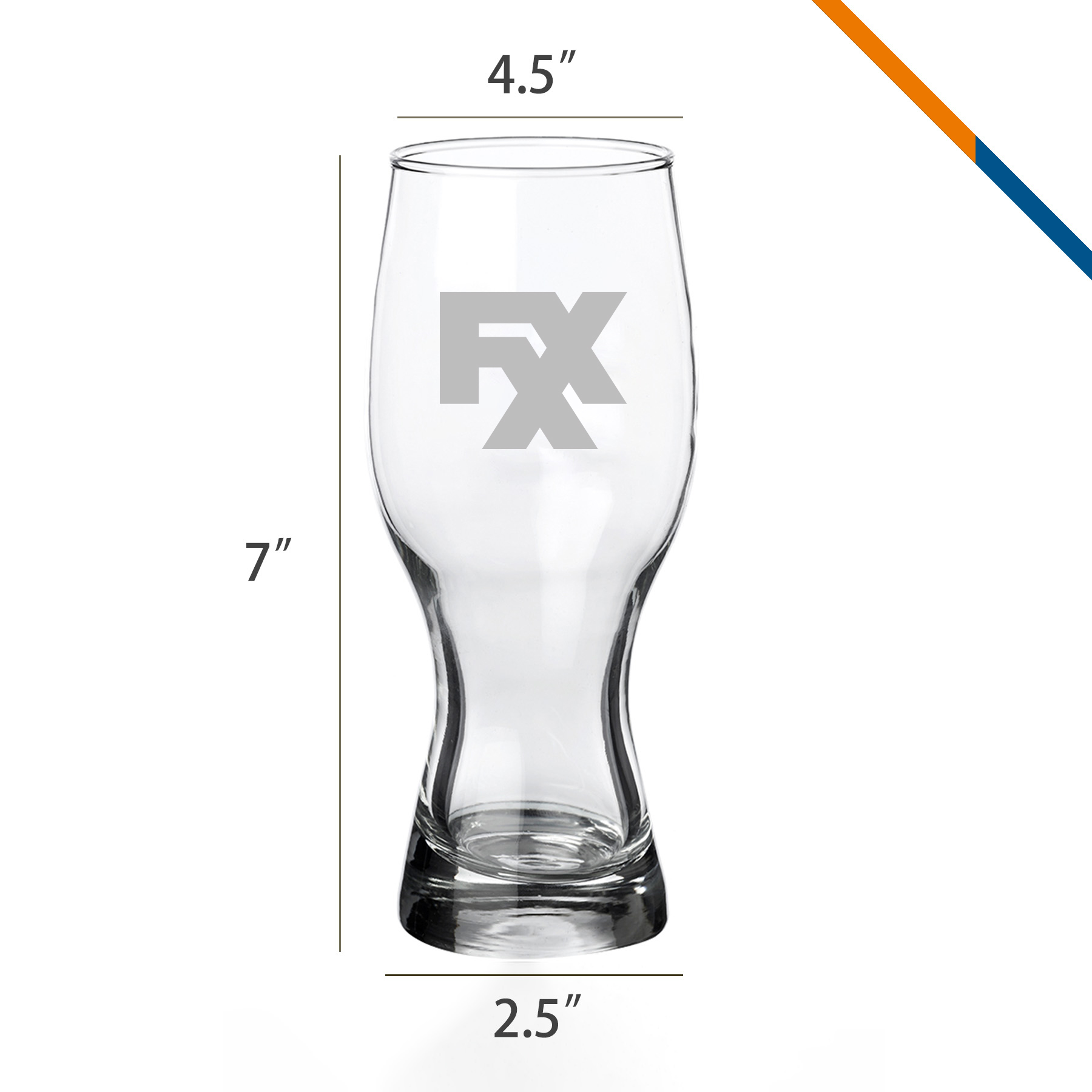 Vanc Pilsner Glass – 14 OZ. 4