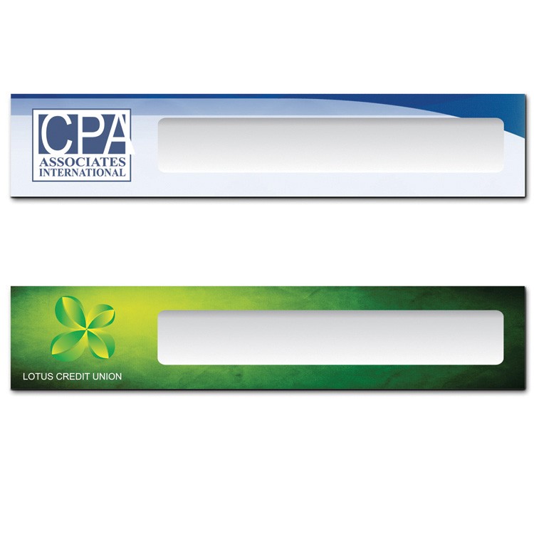 The Plato full color reusable name plate. 2"x10" 3