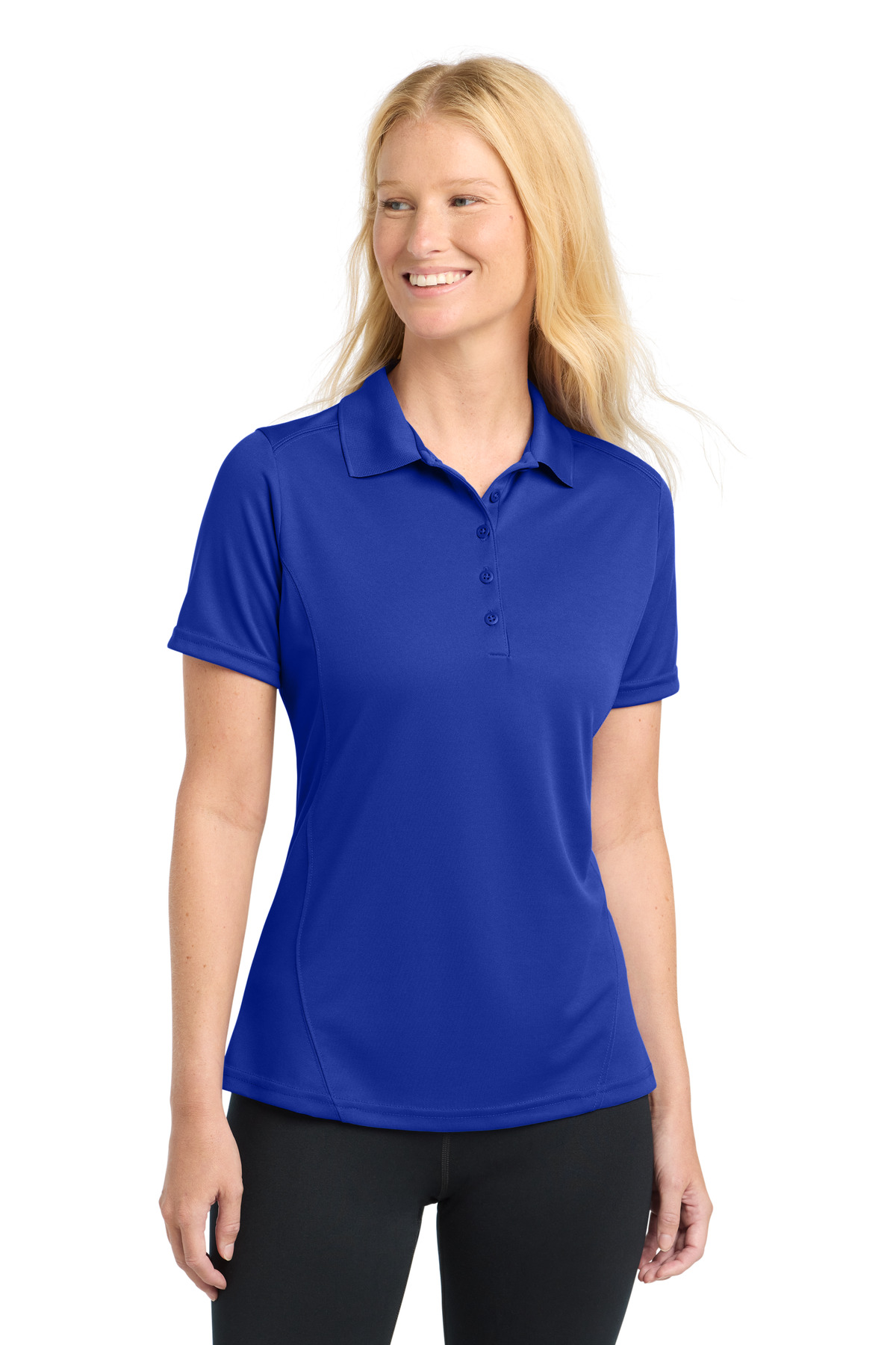 Sport-Tek Women's Dry Zone Raglan Accent Polo. L475 33