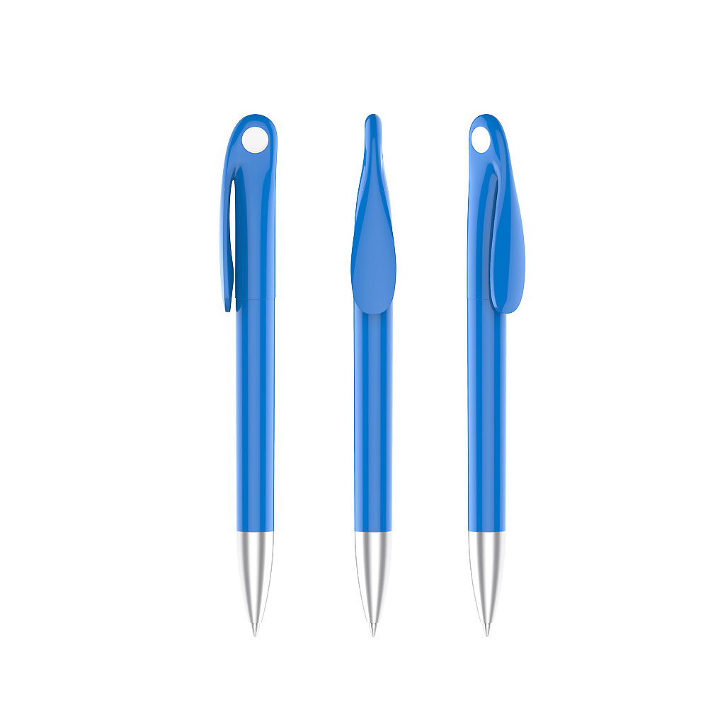 Twist Action Ballpoint Pen with Chrome Tip 1