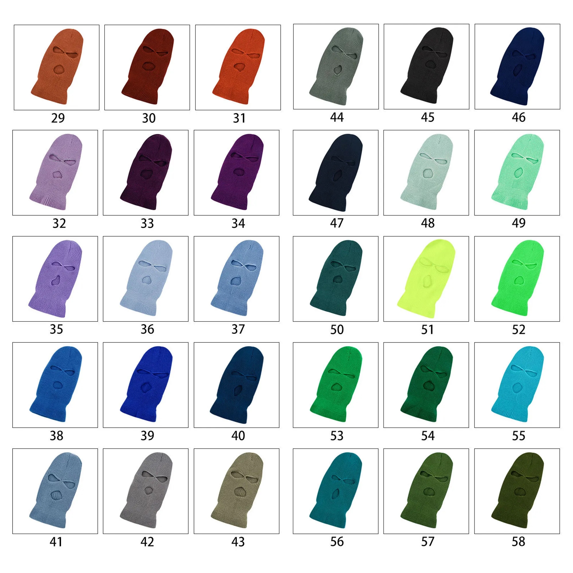 Balaclava, Windproof Thermal Head Cover For Outdoor Sports 2