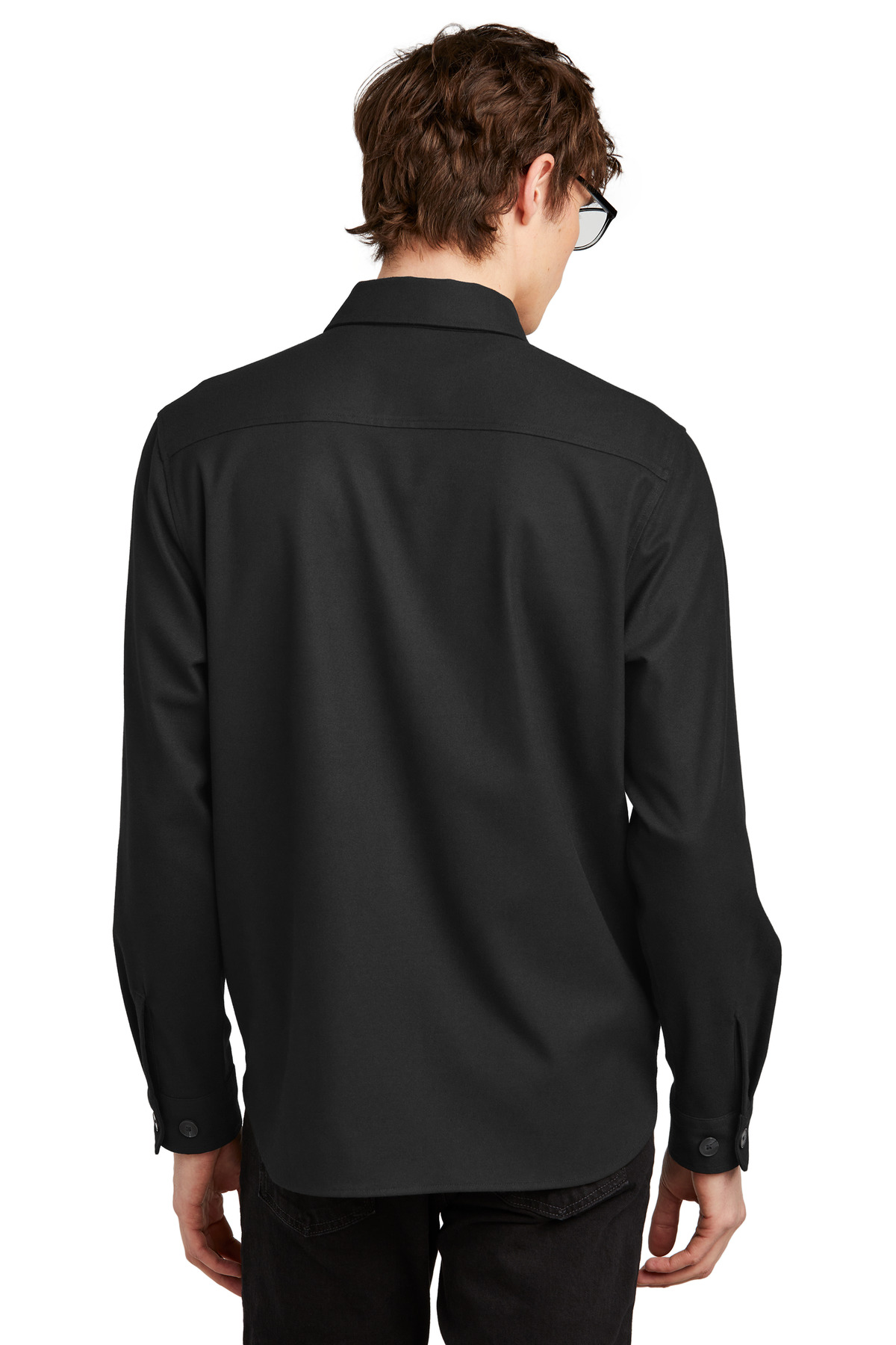 Mercer+Mettle Long Sleeve Twill Overshirt MM2020 6