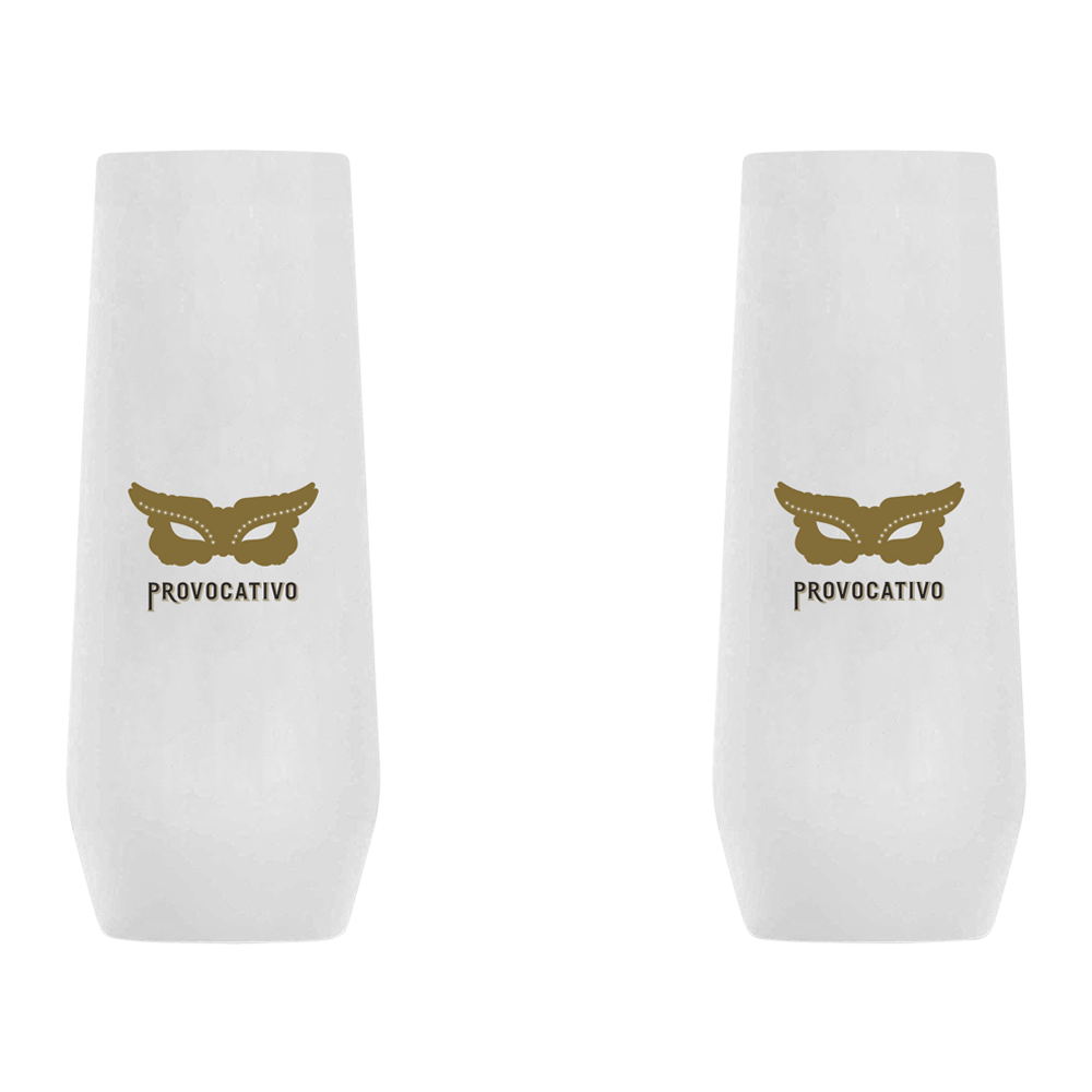 Acrylic Stemless Champagne Flutes 8