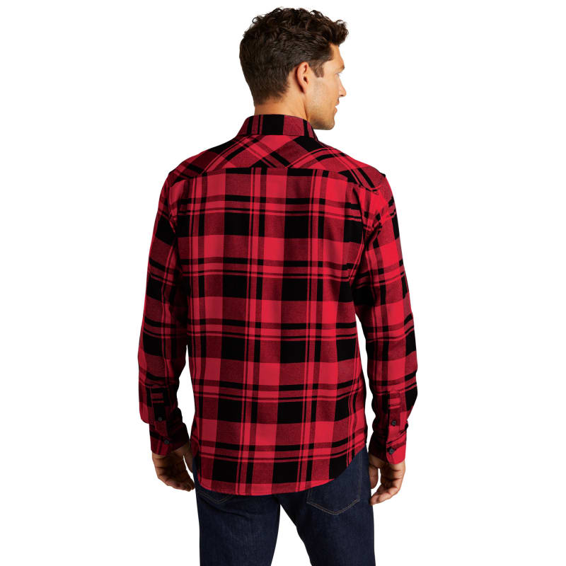 Port Authority Plaid Flannel Shirt. 19