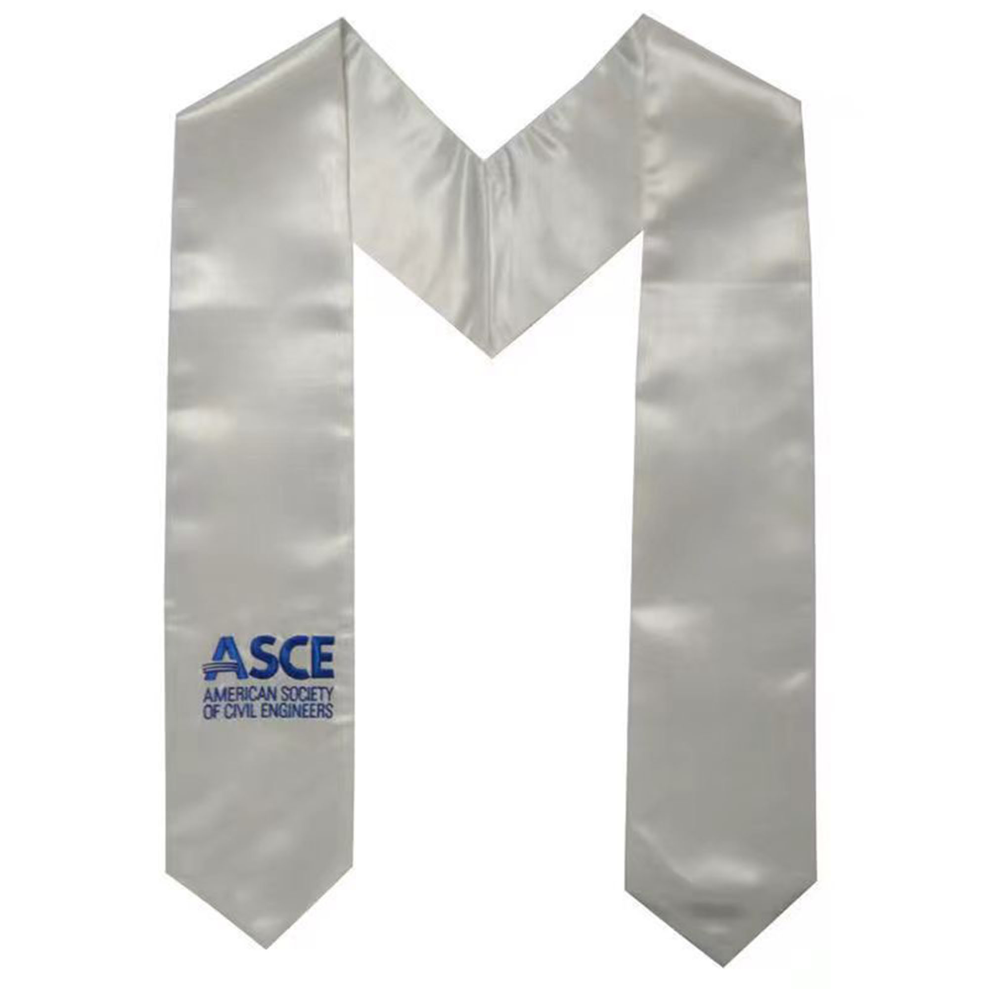GraduationMall Unisex Adult Plain Graduation Stole 3