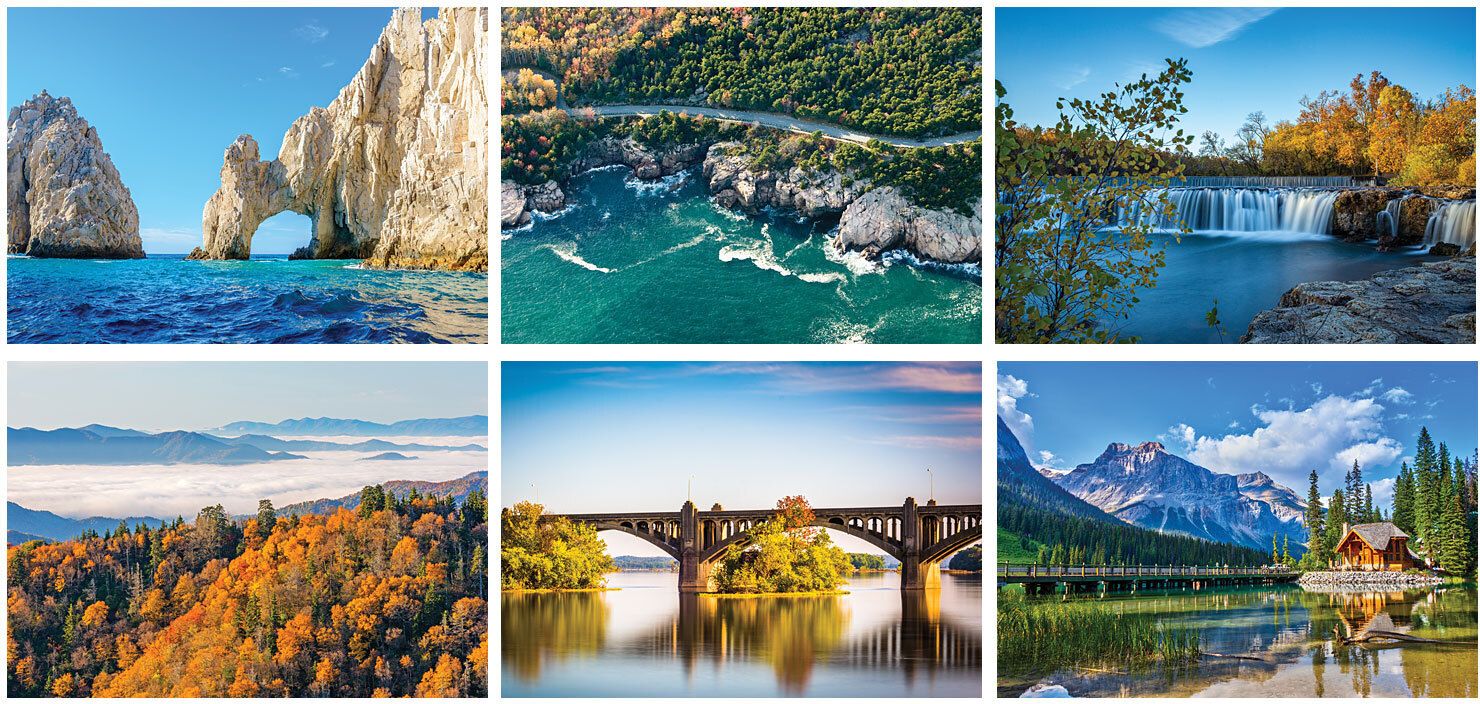 SCENIC AMERICA DESK CALENDAR 15