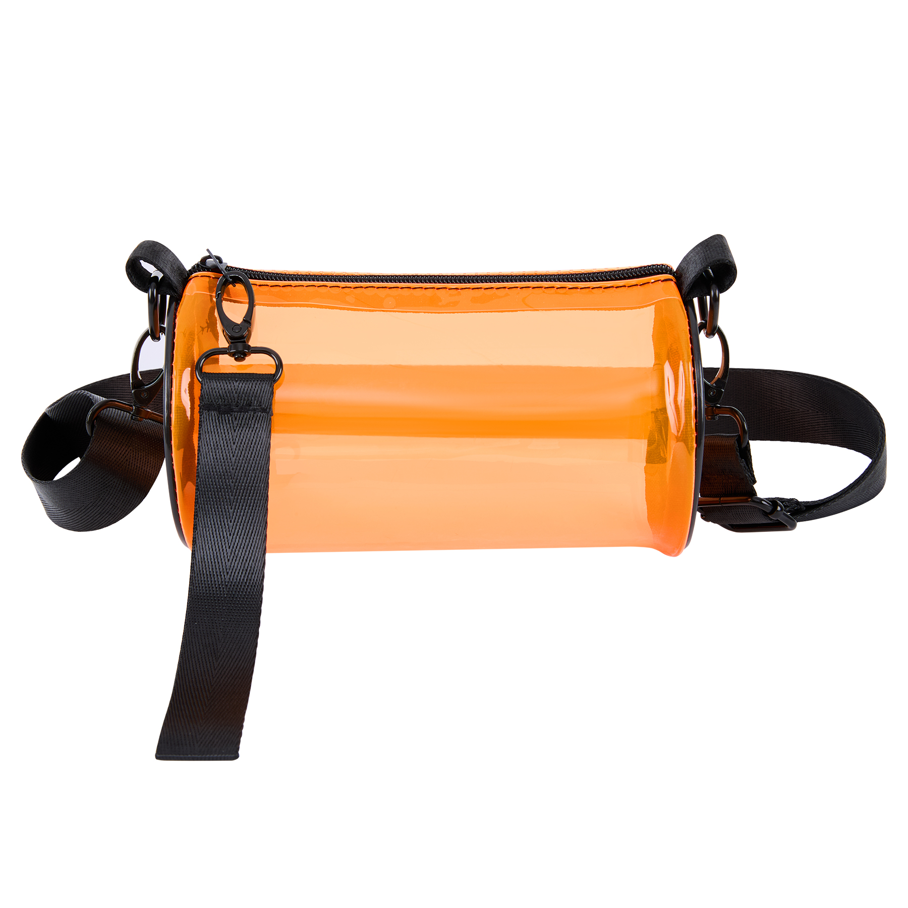 Colorful PVC Travel Security Crossbody Cylindrical Bag 3