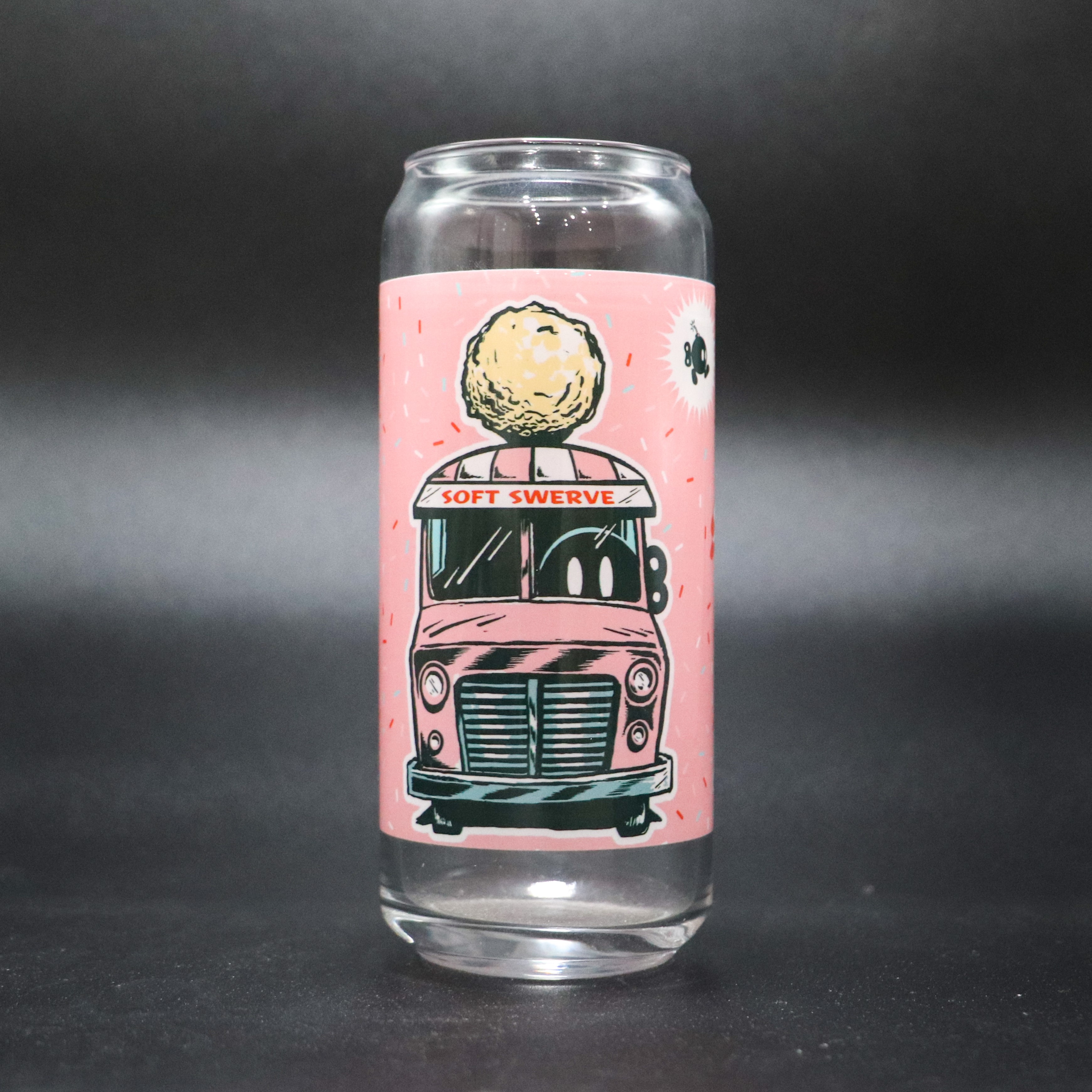 16 oz Tall Boy Can Glass Digital Full Color Printed