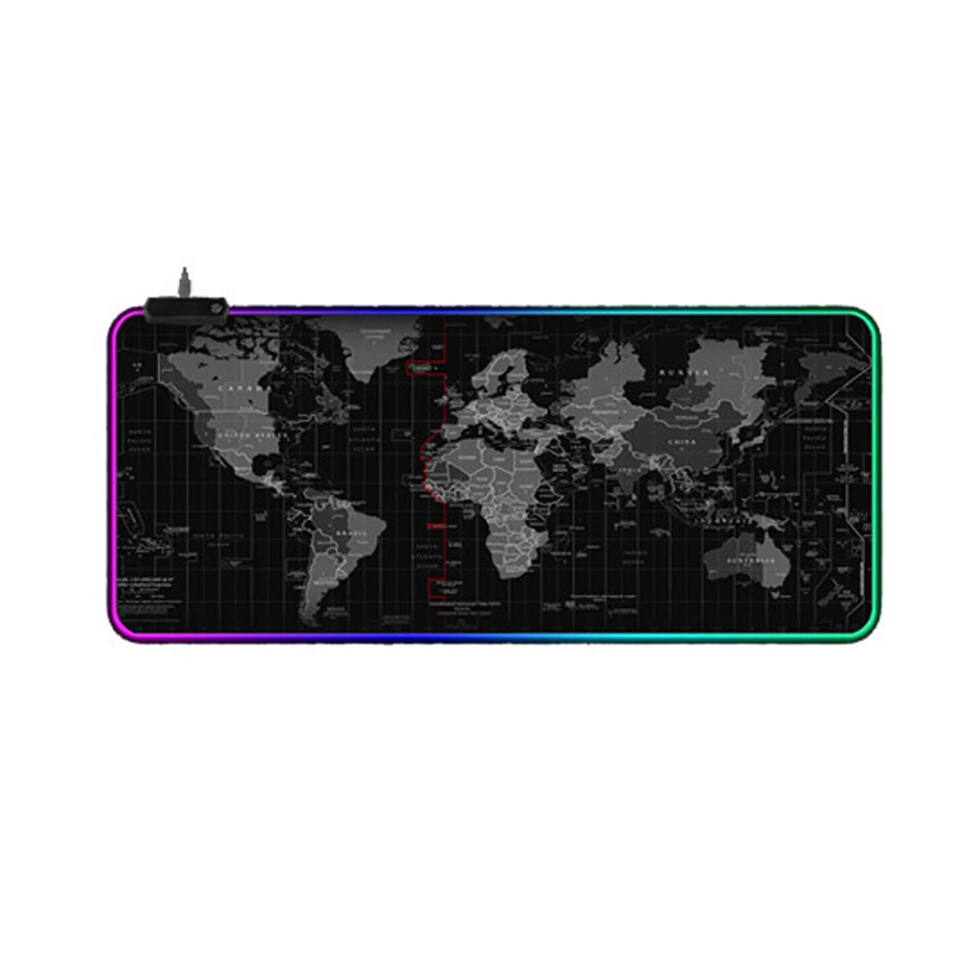 Led Glowing Colorful Rgb Rubber Desk Mat 4