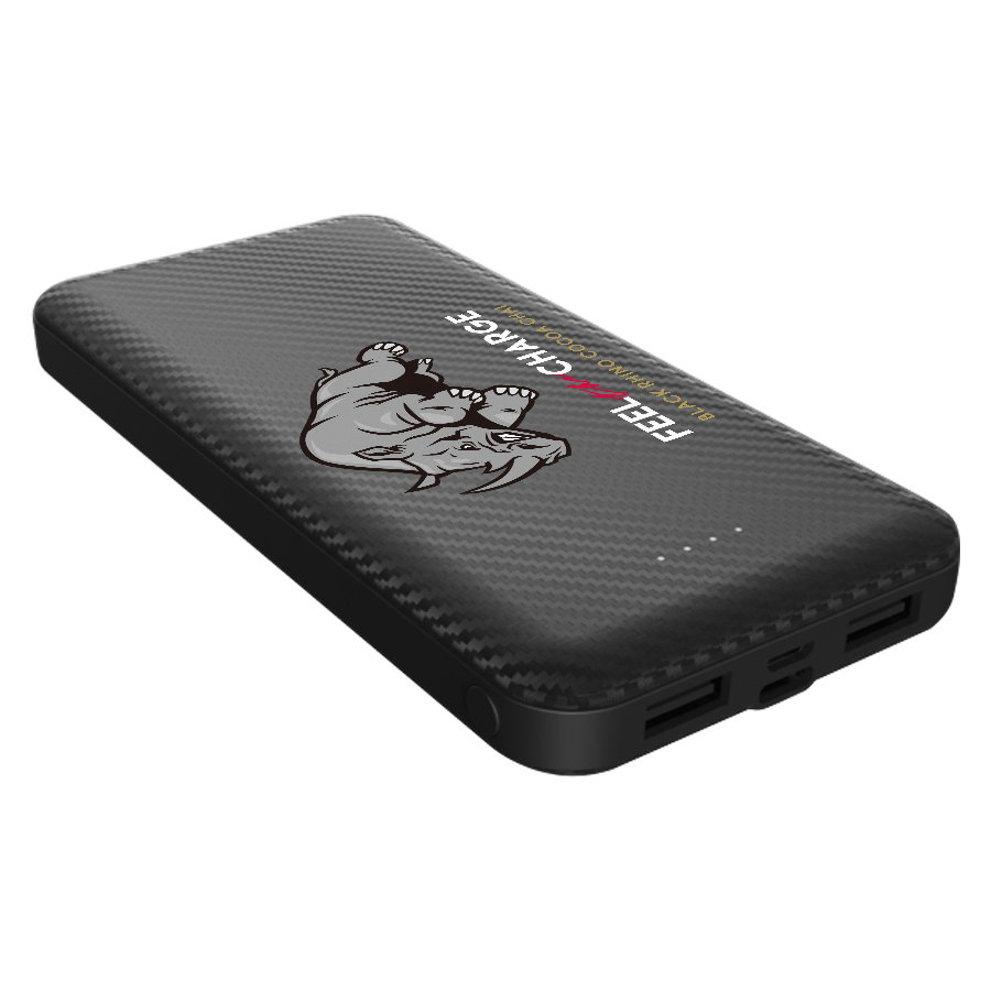 Textured 10000mAh Power Bank With Ultra-Fast Charging Capacity 5