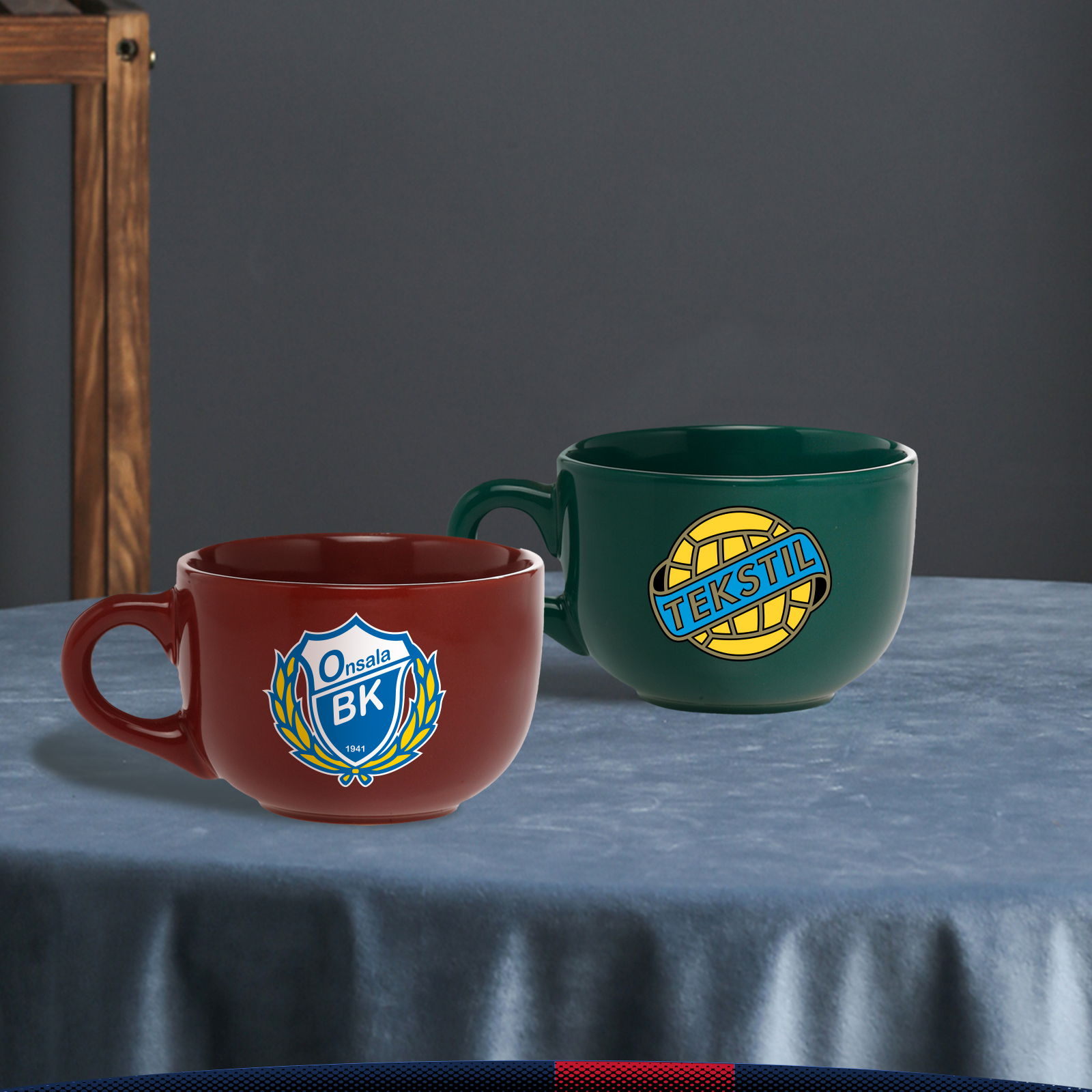 18 oz. Splosh Ceramic Cappuccino Mugs 2