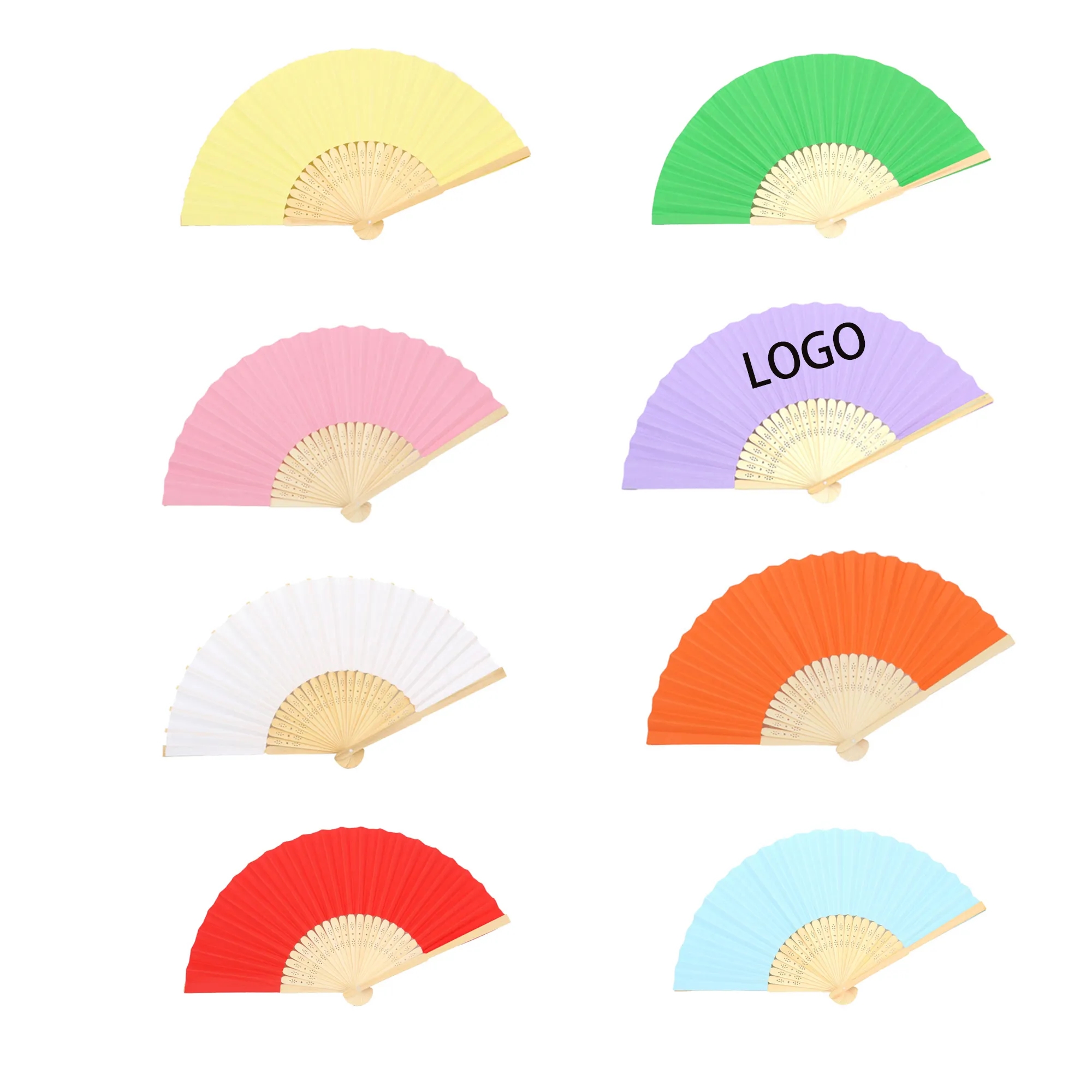 Colored Folding Fan 8