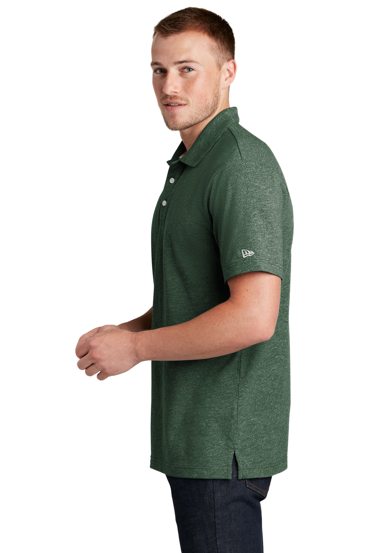 New Era Slub Twist Polo NEA301 1