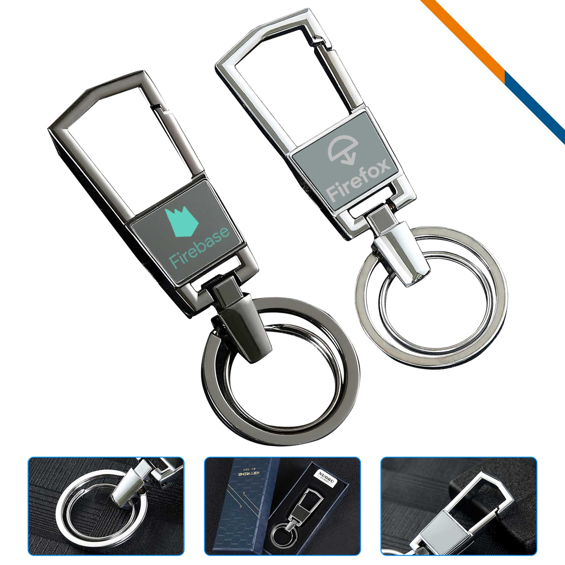 Inaddle Metal Keychain 3