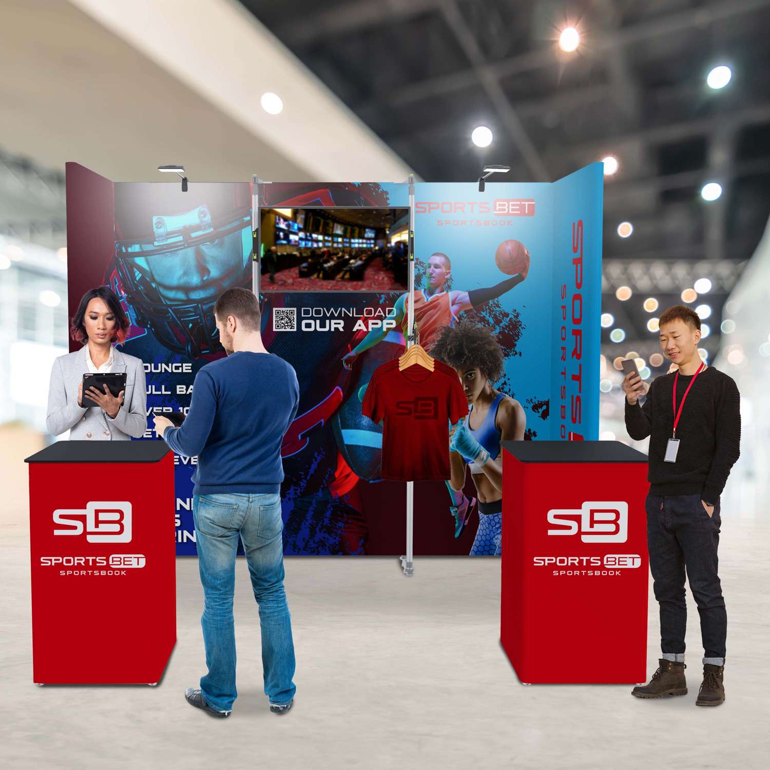 TRIGA® Go Modular Booth Kit 3 8