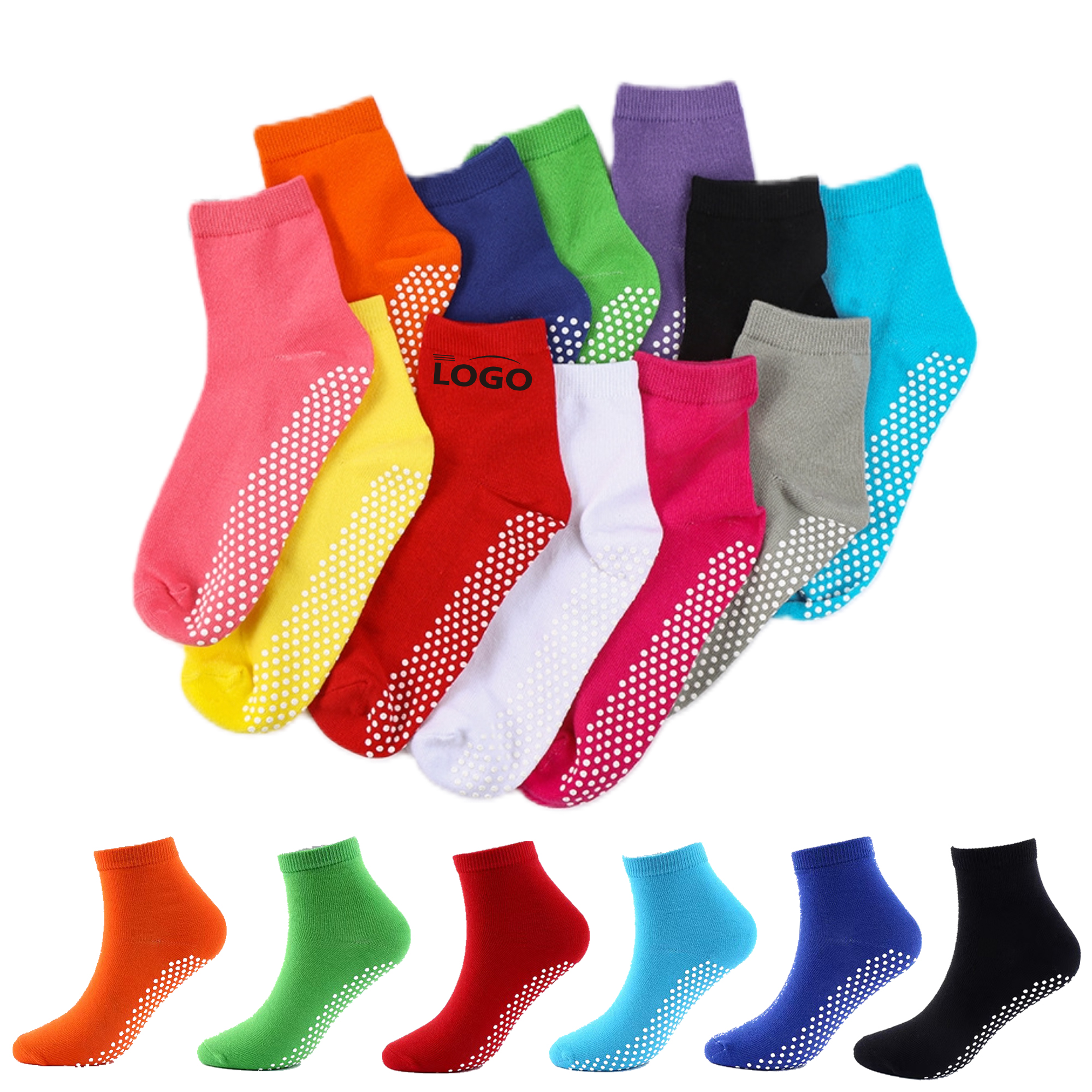 Non - Slip Crew Socks 2