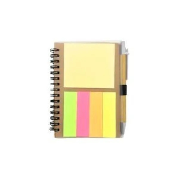 Eco-Friendly Complete Set Spiral Notebook Item # RCRLF-PJOYN 8
