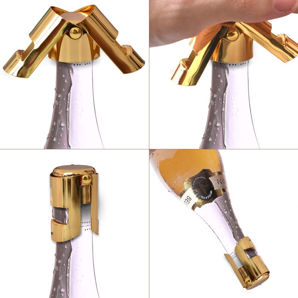 Stainless Steel Champagne stopper 2