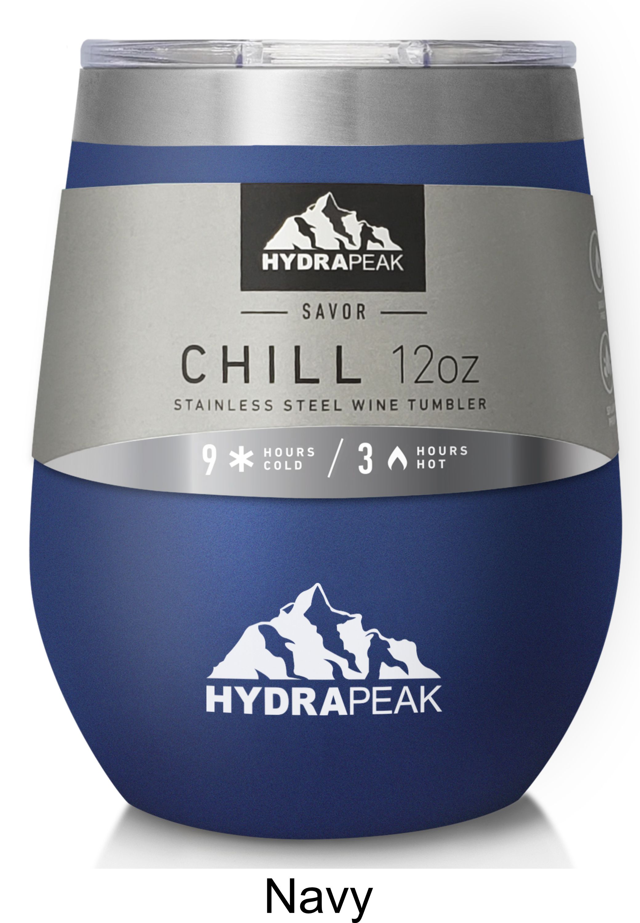 12 Oz. Hydrapeak Chill Wine Tumbler LIFETIME WARRANTY! 9