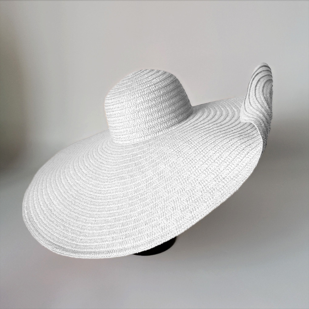 Oversized Straw Hat 5