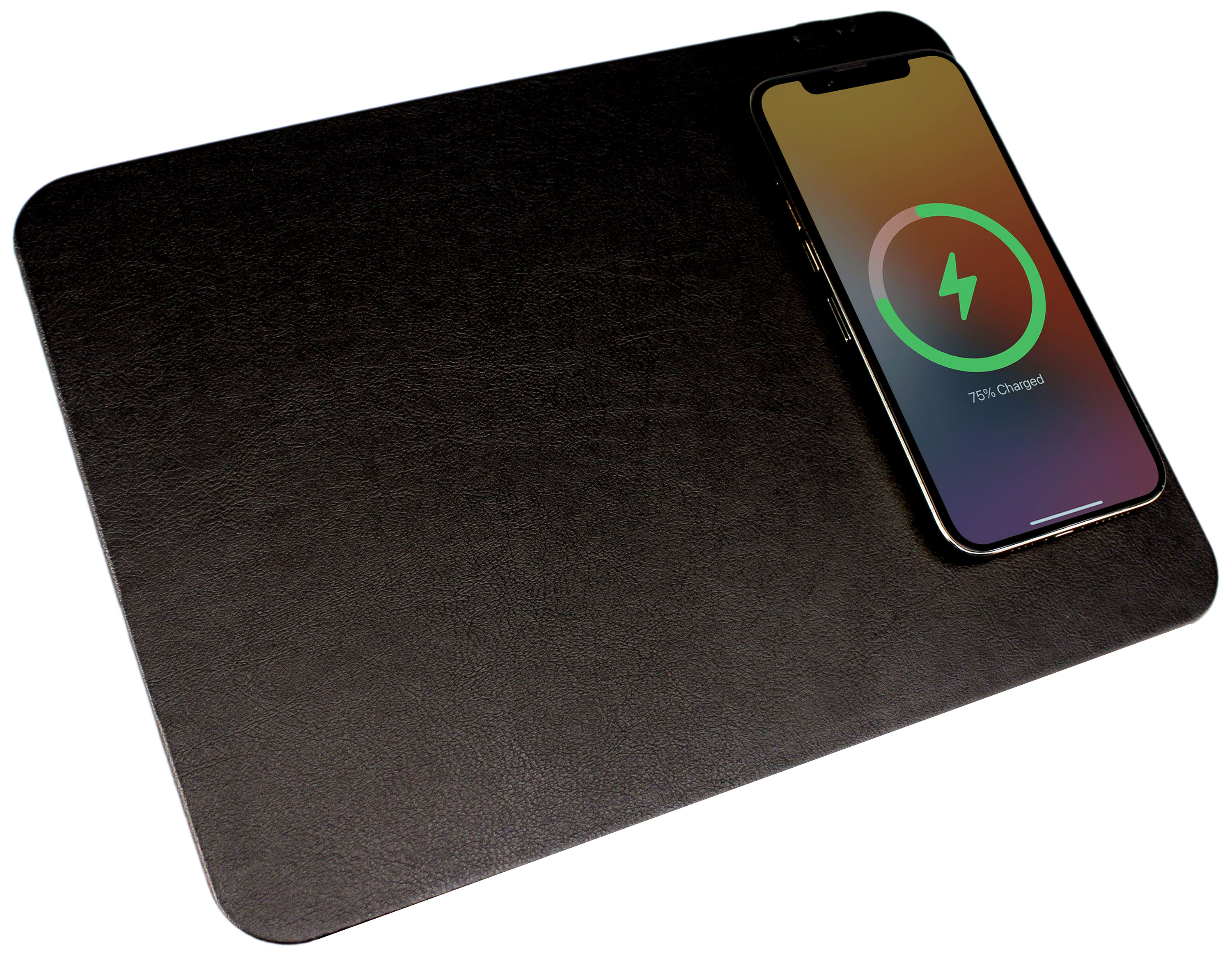 Leather Wireless Charging Mouse Pad