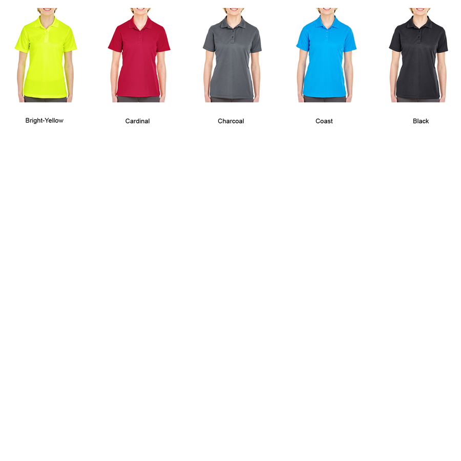 UltraClub Ladies' Cool & Dry Polo Shirts 6